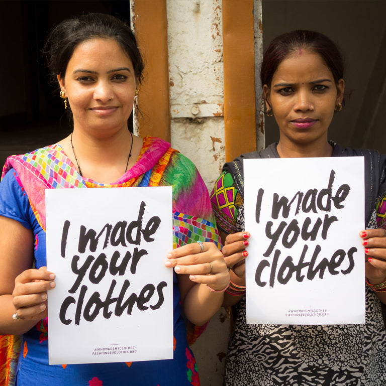 Who made your clothes?