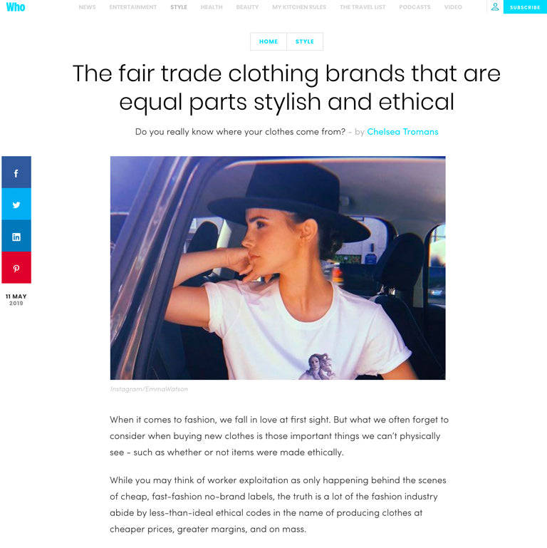 Top Fair Trade Brands in Australia - Who Magazine