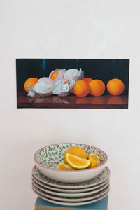 Still life painting of oranges, DSC0115_1