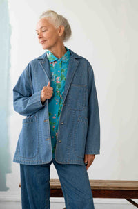 Lauren Bluesette jacket on woman