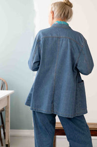 Lauren Bluesette denim jacket, back view