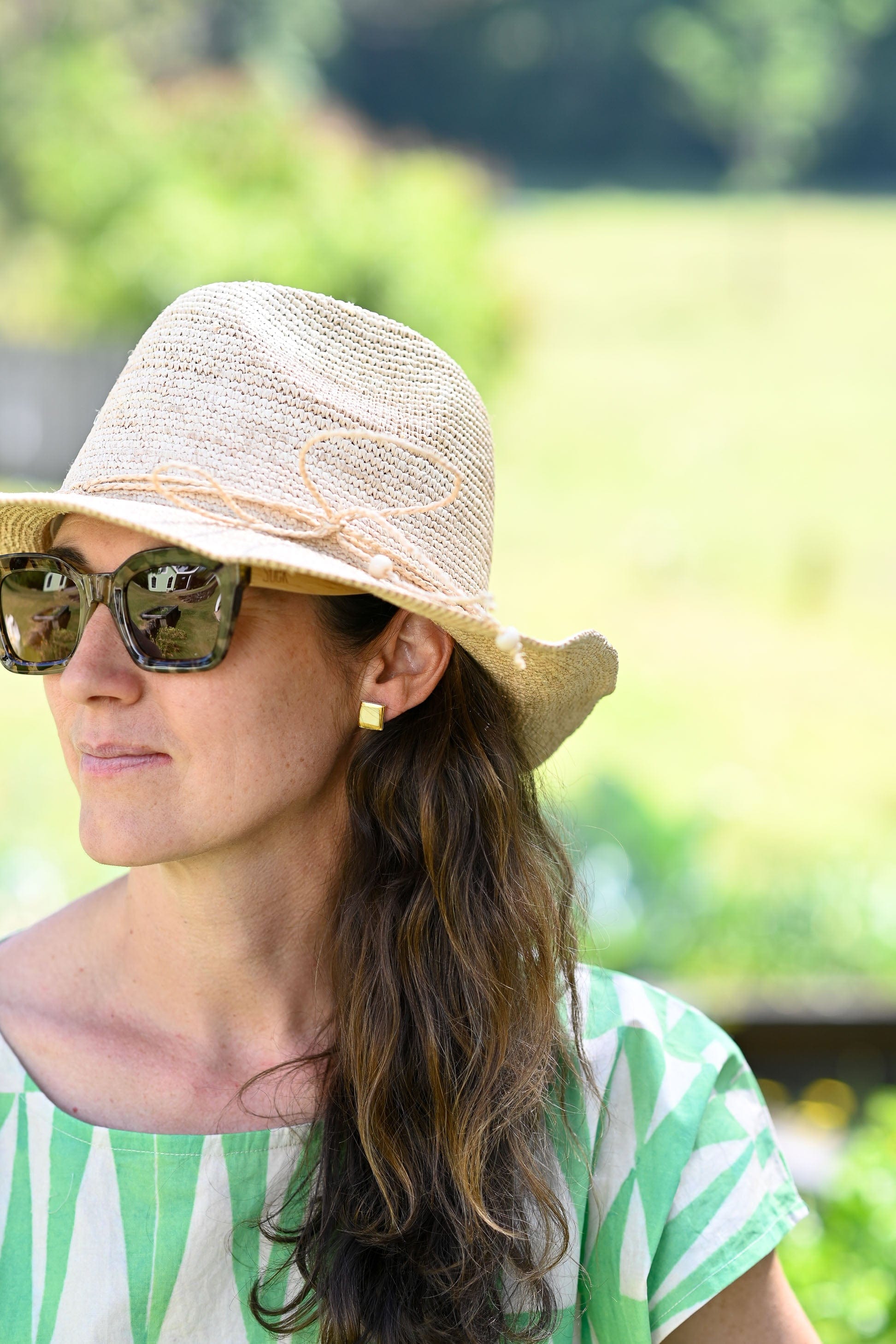 Elya Handwoven Lightweight Hat in Natural