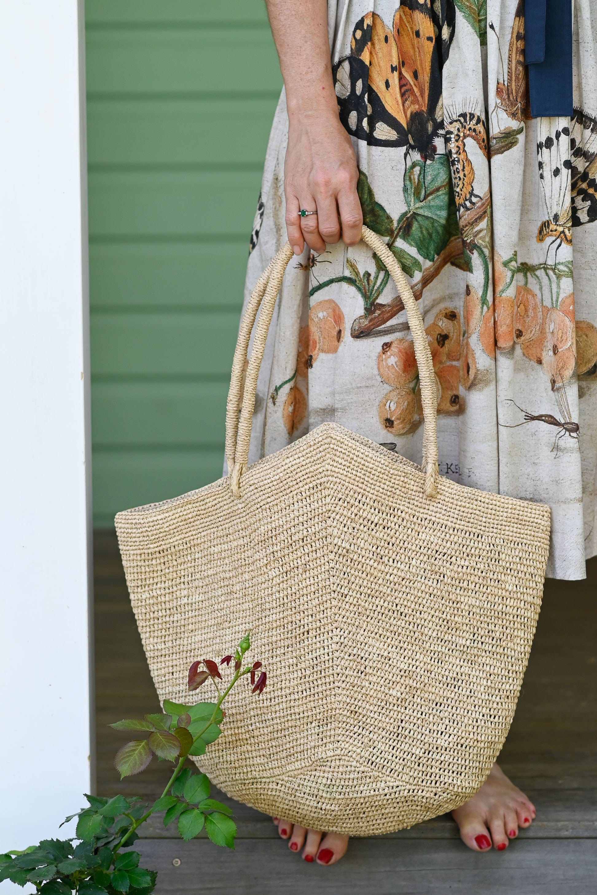 Gemma Handwoven Beach Bag