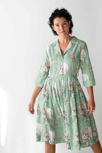 Gianna Newlyn in floral dress