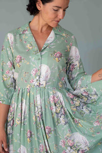 Gianna Newlyn in floral dress