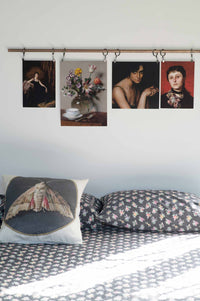 Julita Art Print Set with Moth Cushion & Prairie Sheet Set