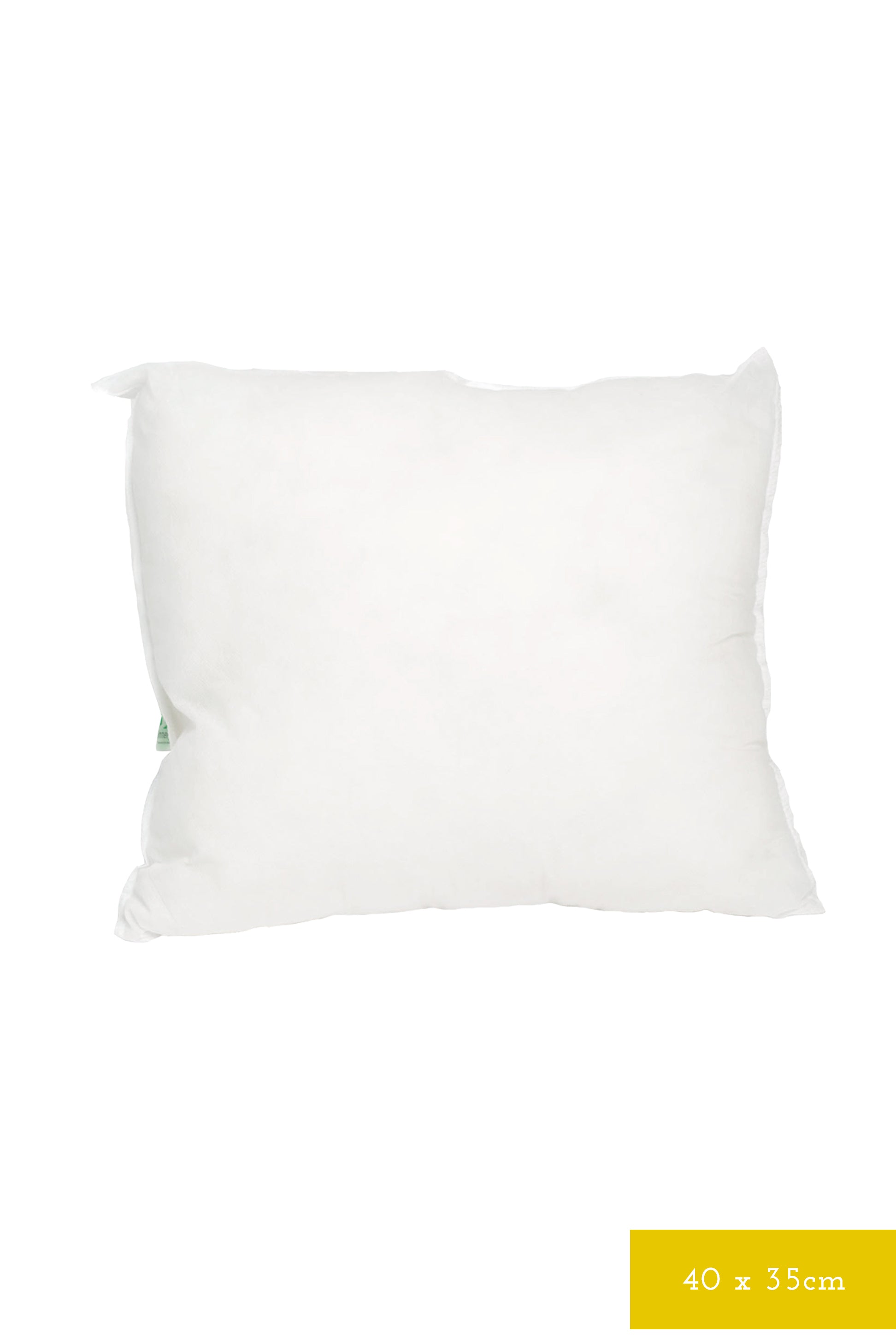 White cushion insert 40x35cm