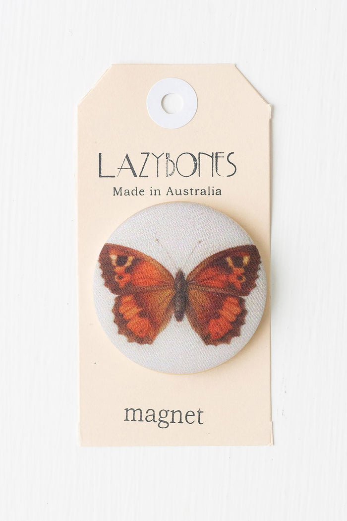 Lazybones Butterfly Magnet