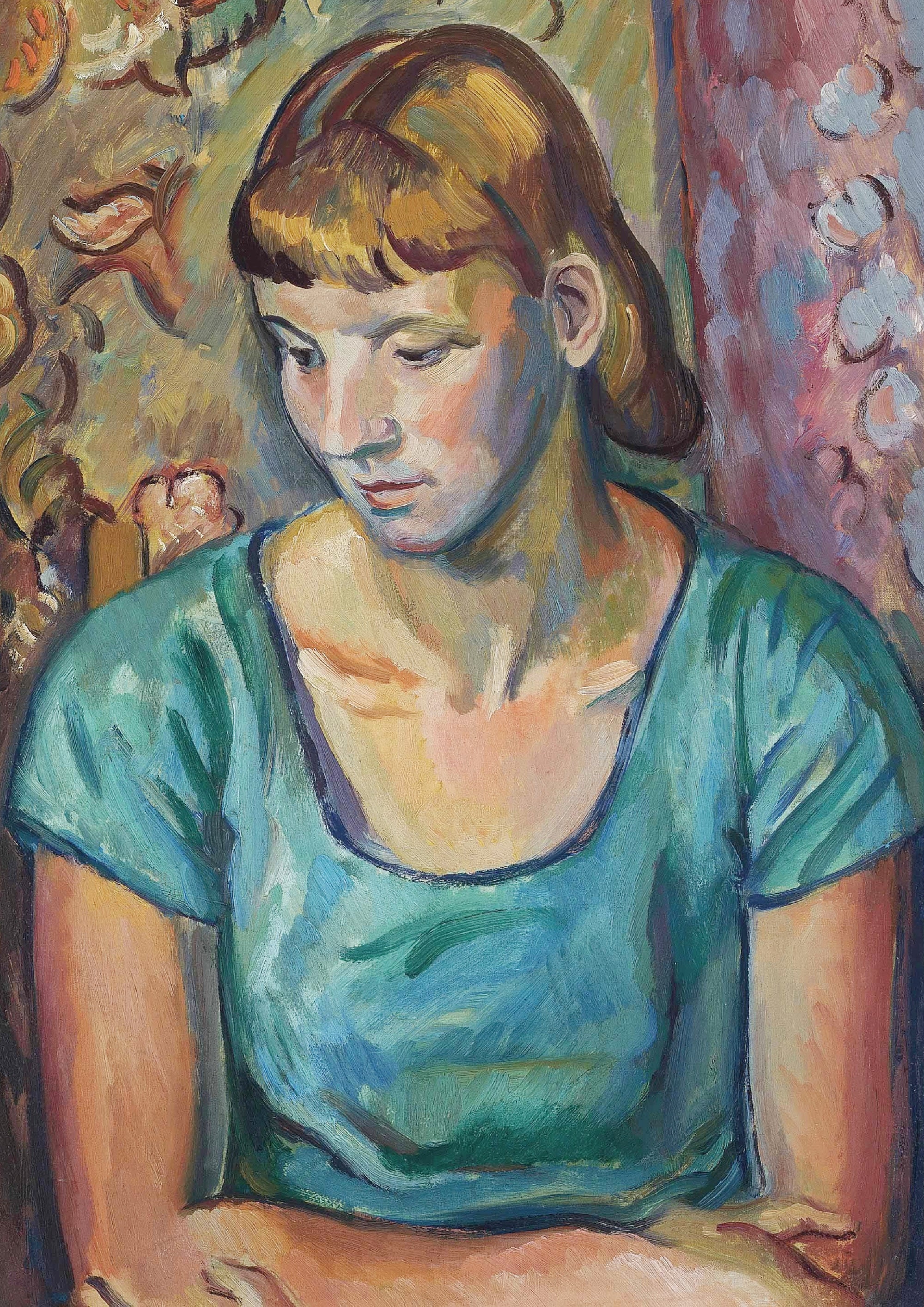 Art Print Set The Green Dress
