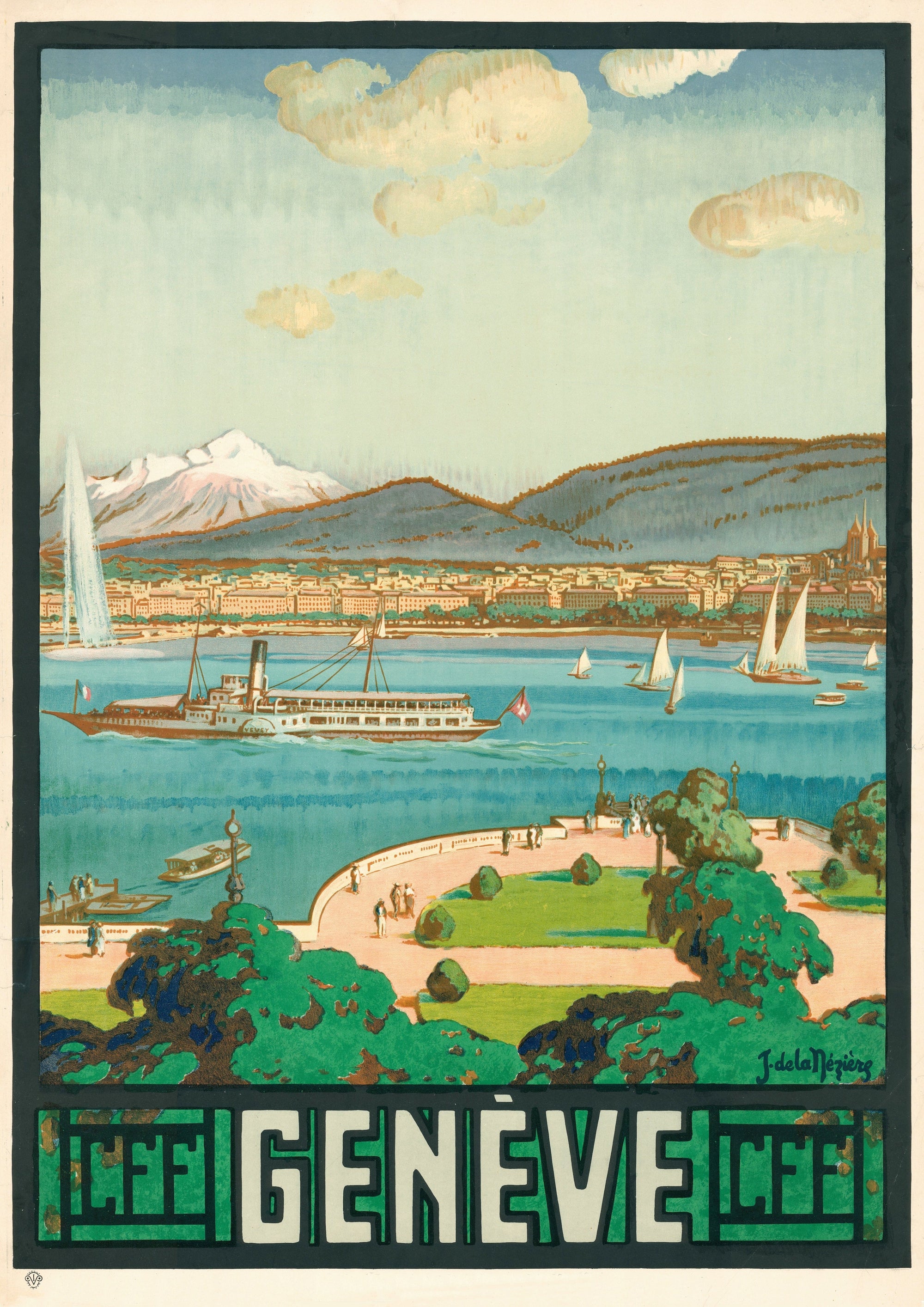 Art Print Set - Travel Posters (A3 & A2)