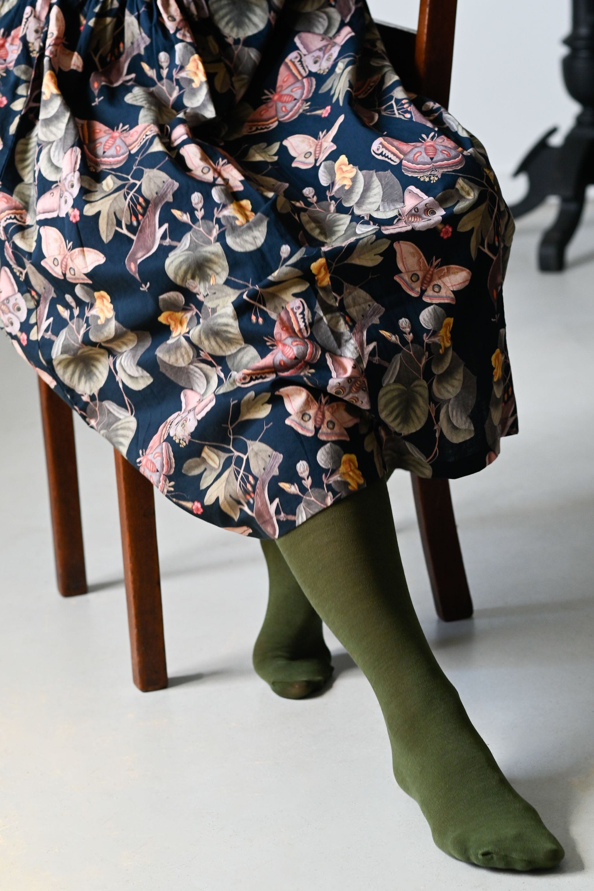 Luxe Merino Wool Tights Olive