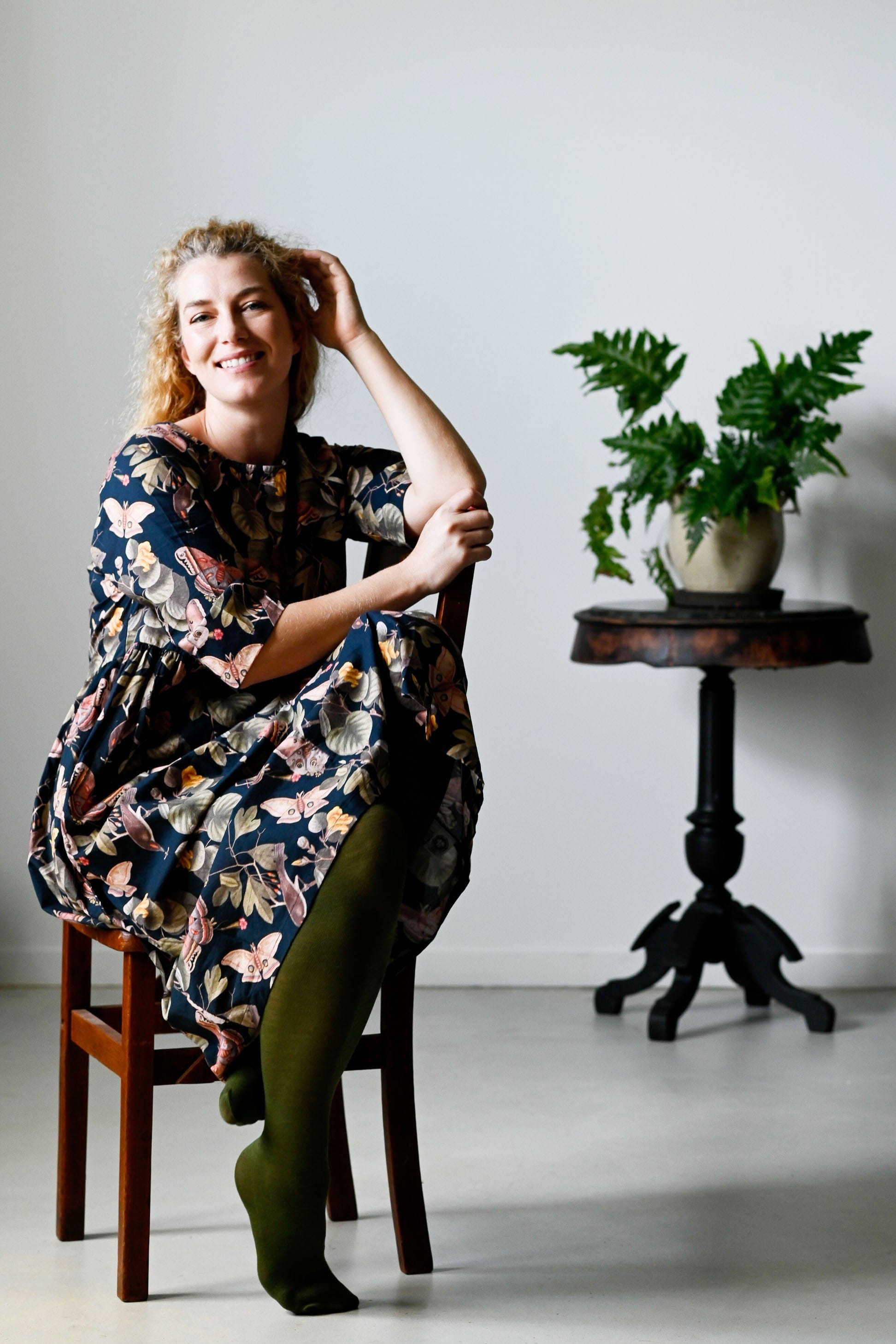 Luxe Merino Wool Tights Olive