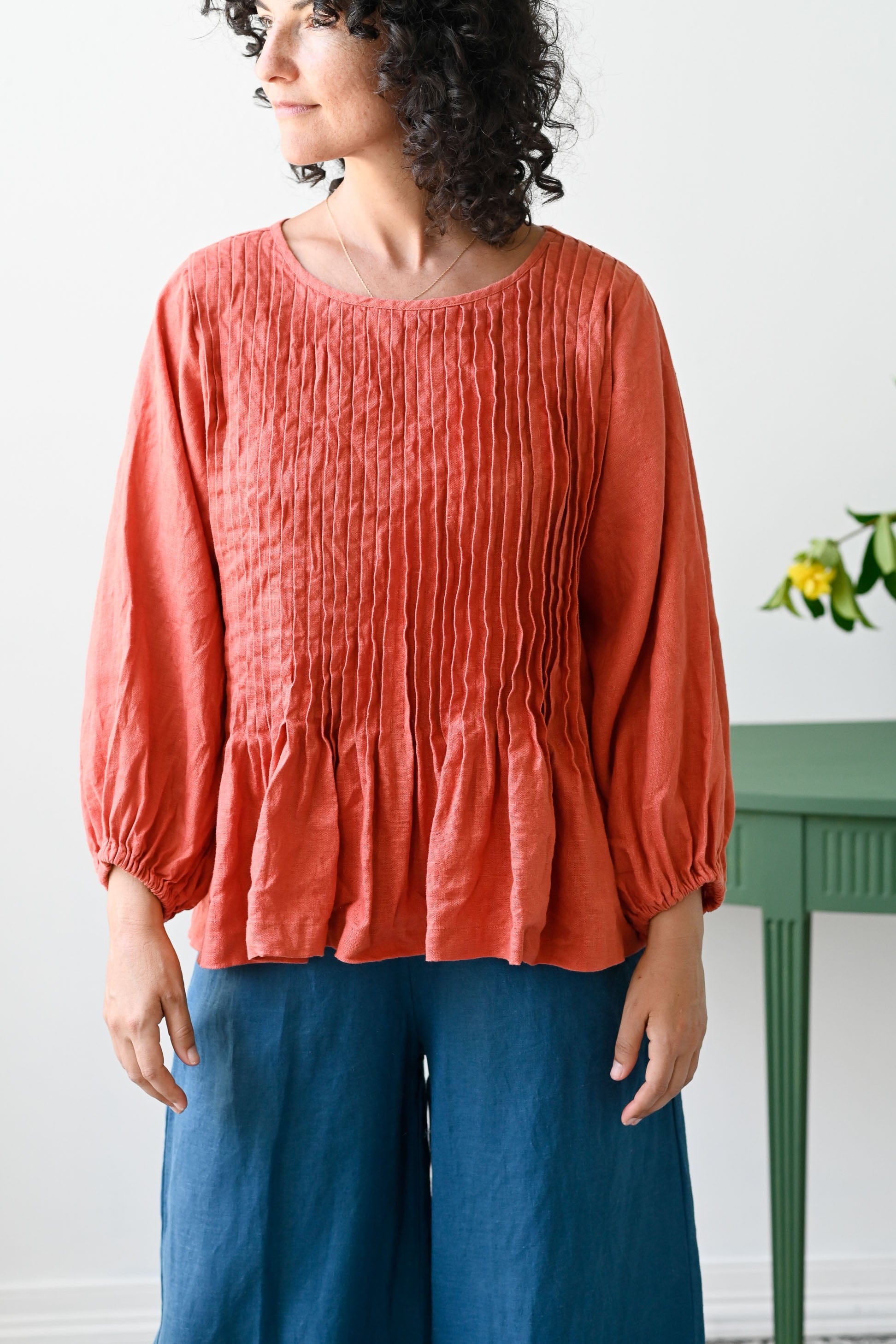 Amelia Top Burnt Orange