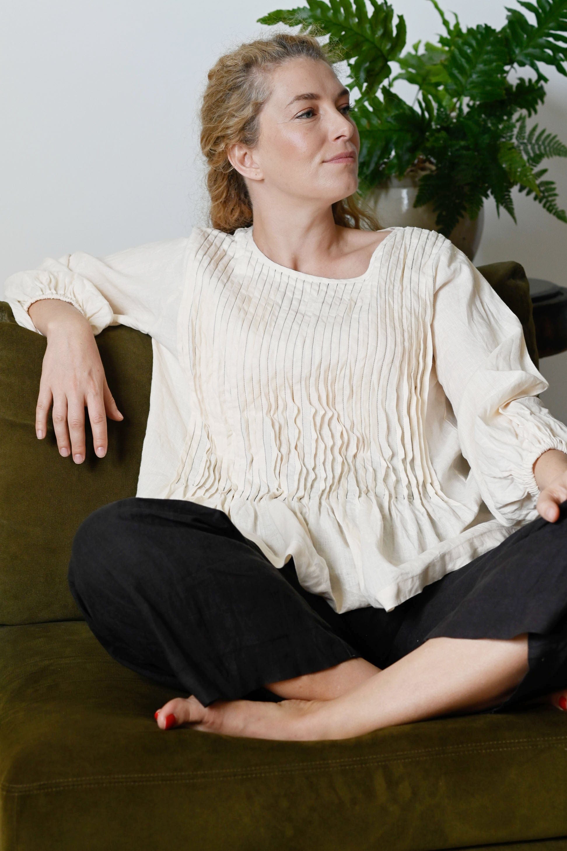Amelia Top Cream