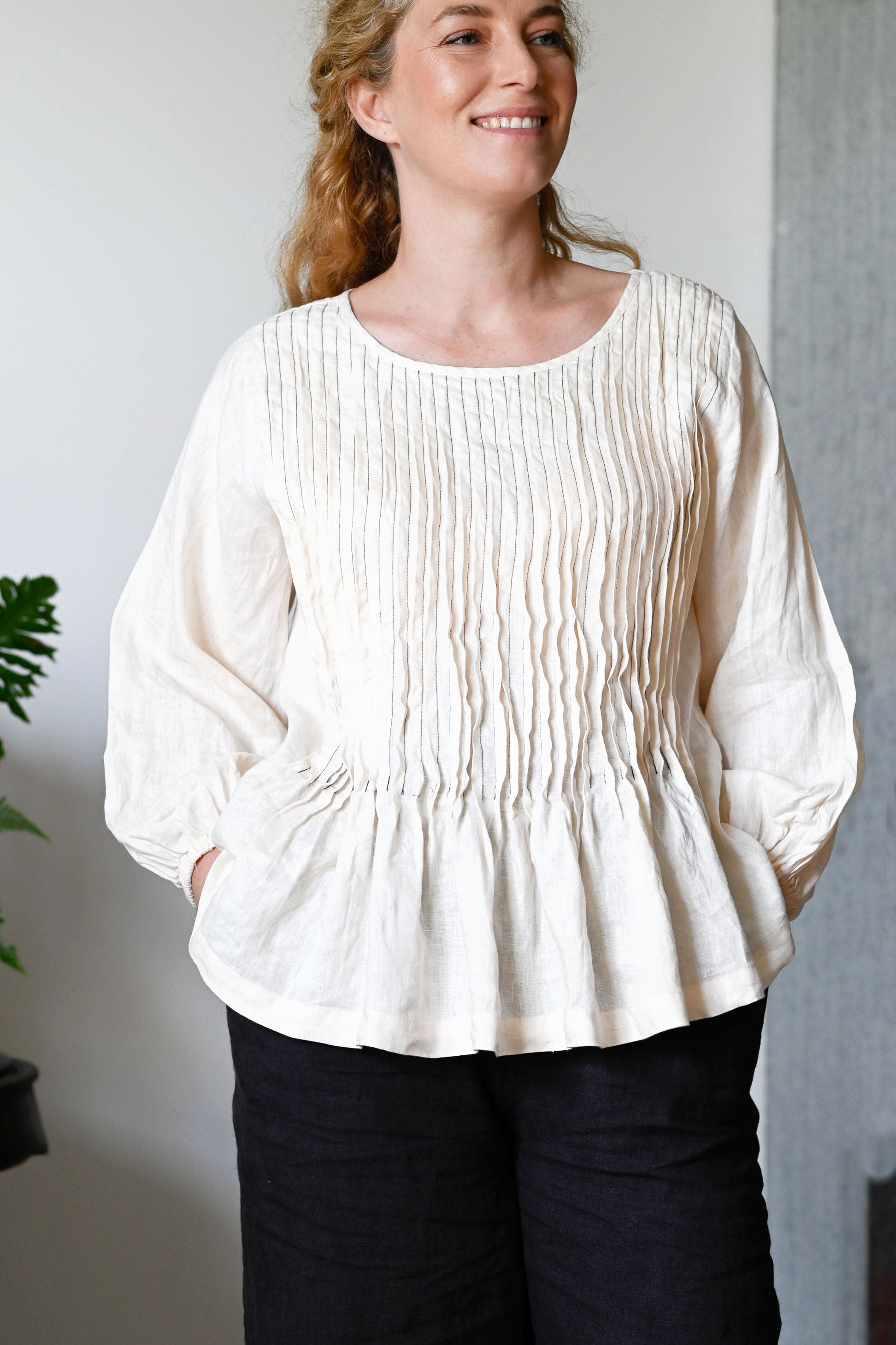 Amelia Top Cream