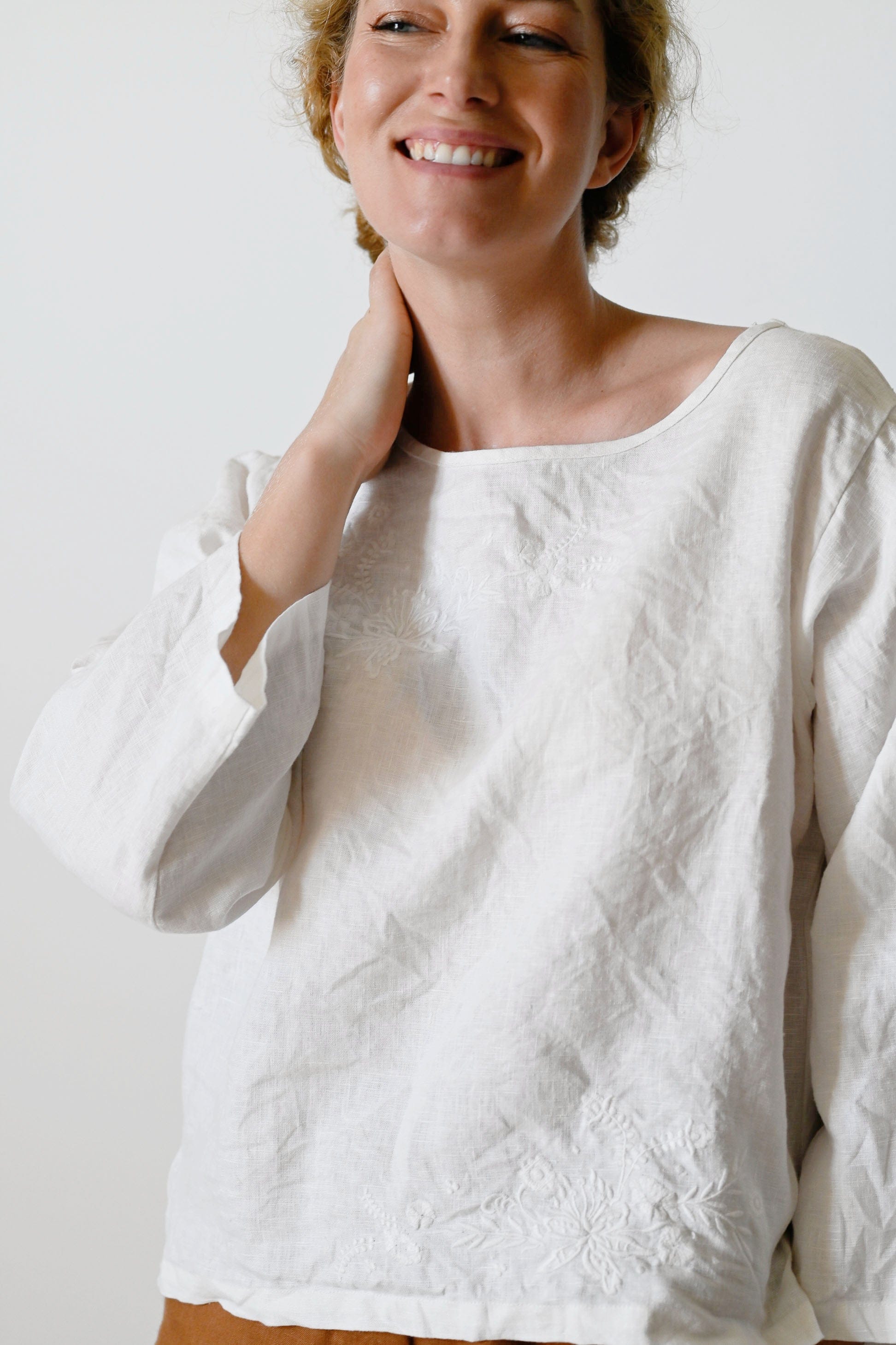 Annie Top Warm White