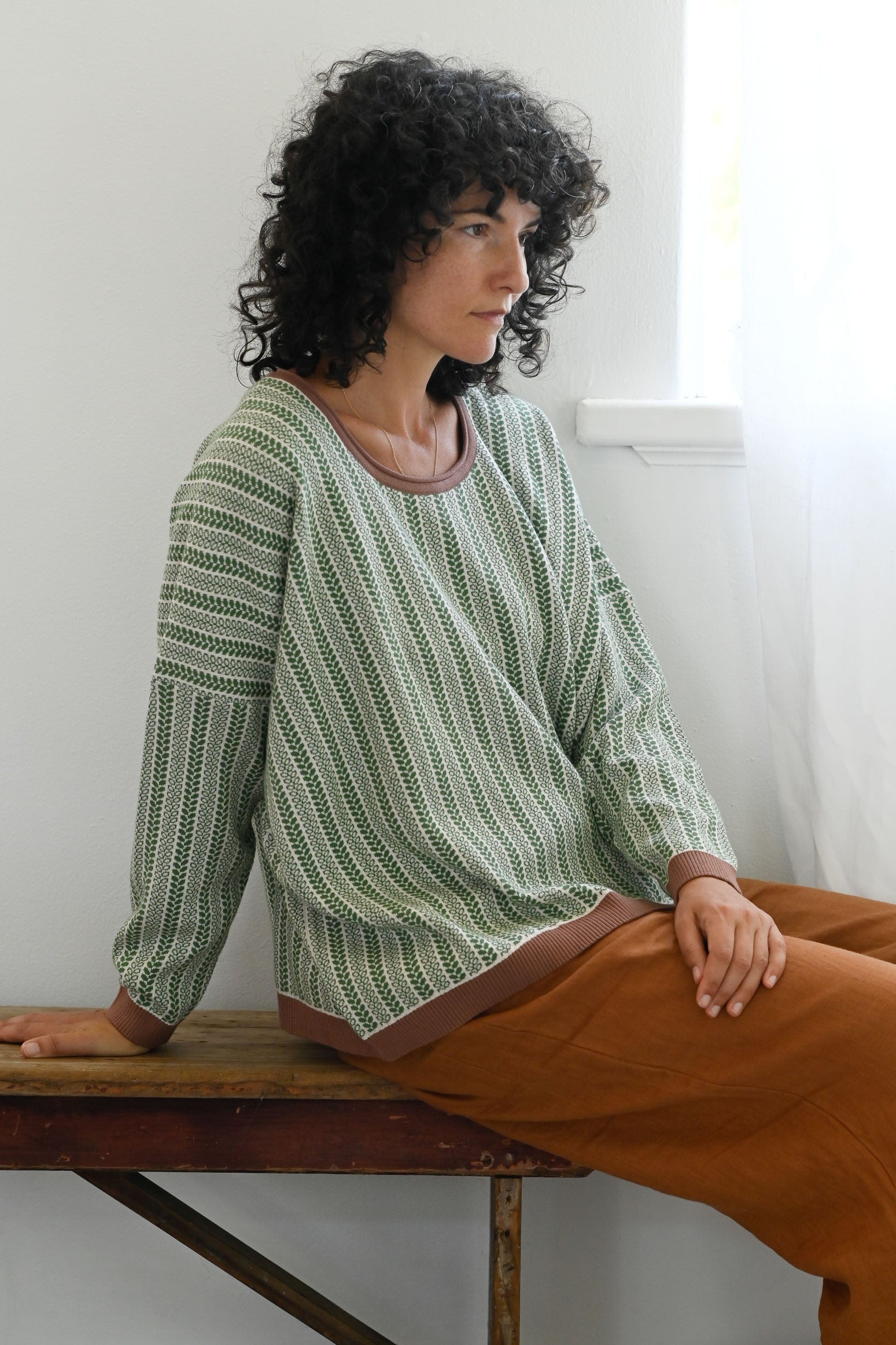 Anouk Jumper Trellis