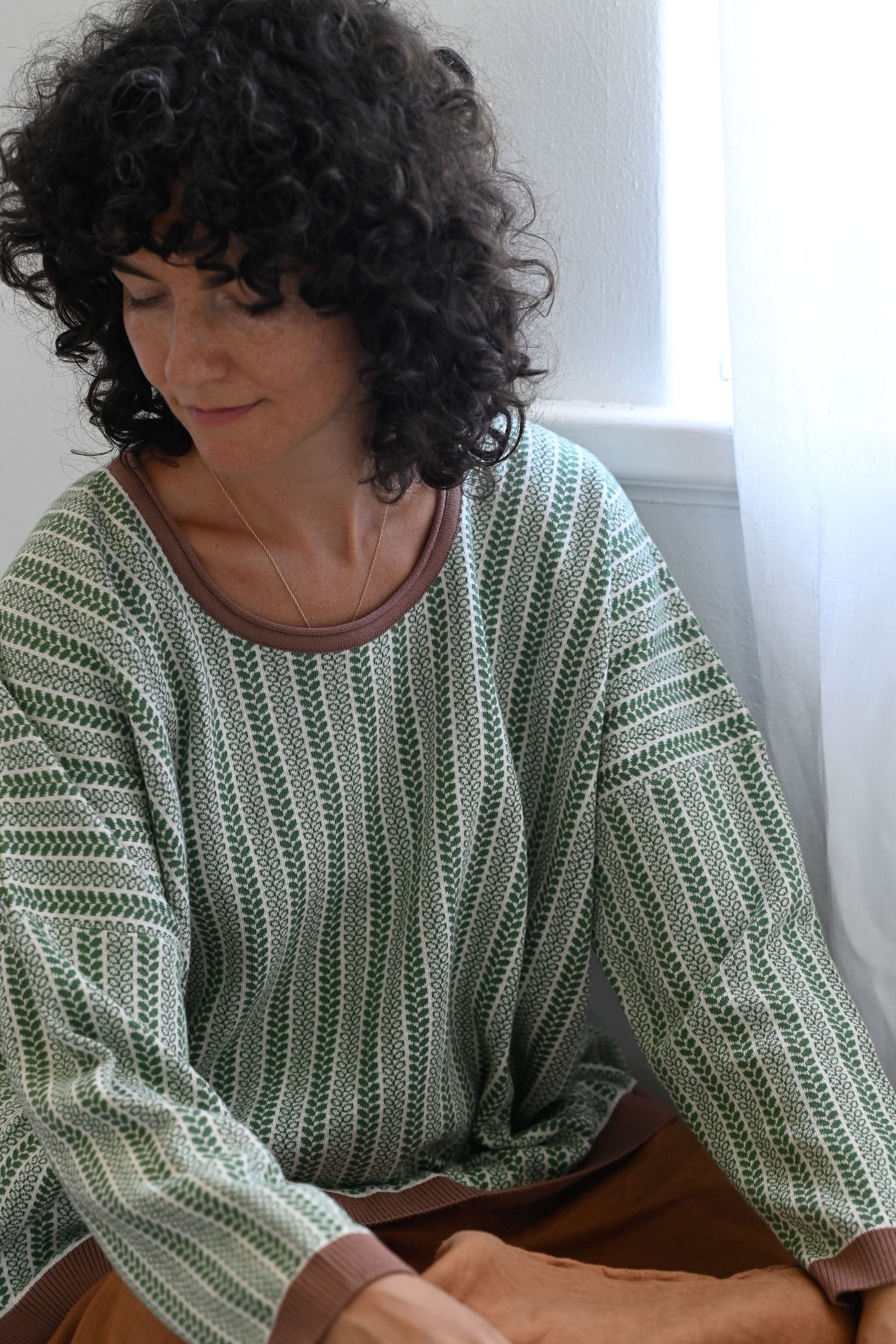 Anouk Jumper Trellis