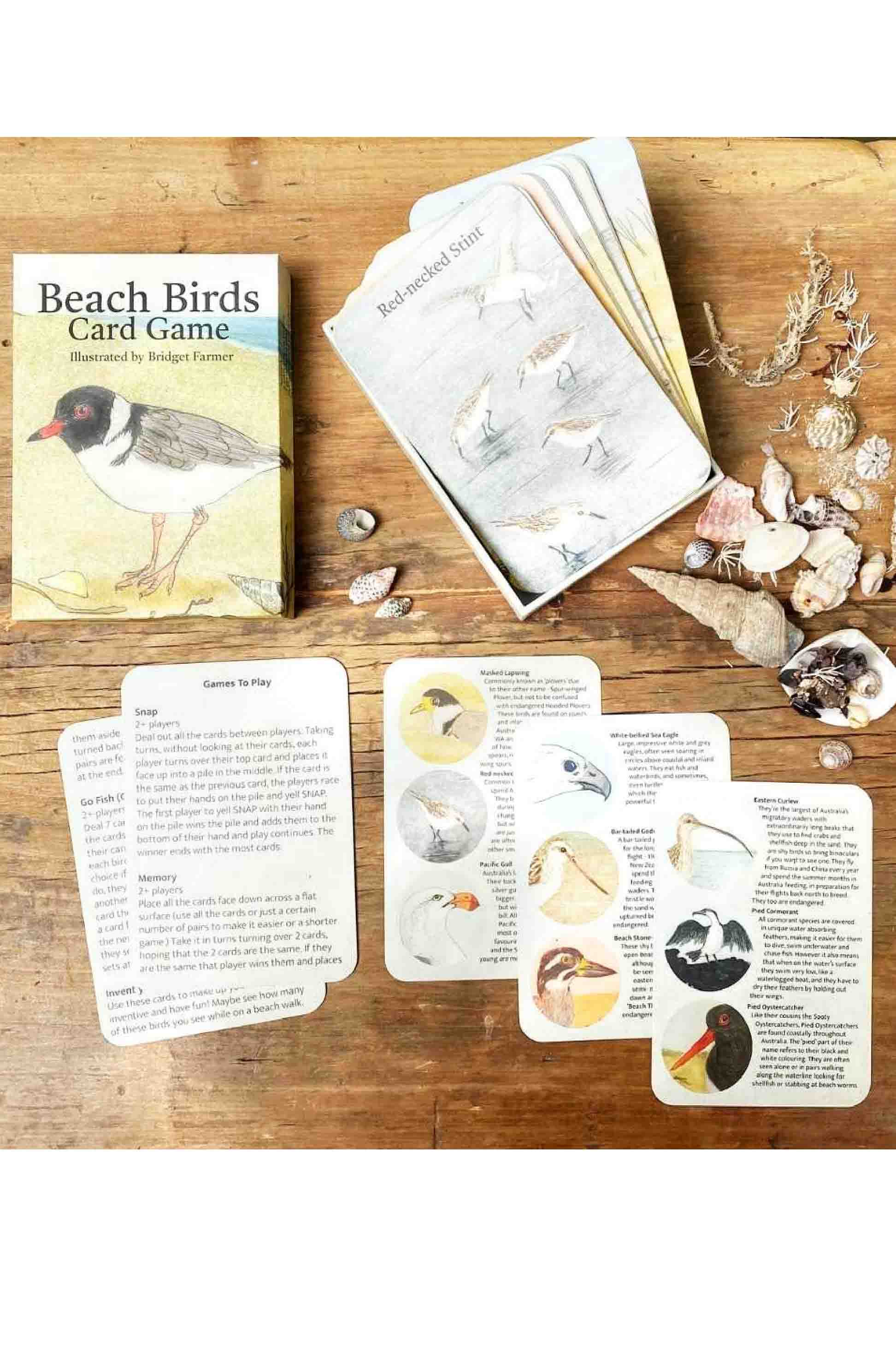 Beach Birds Card Game