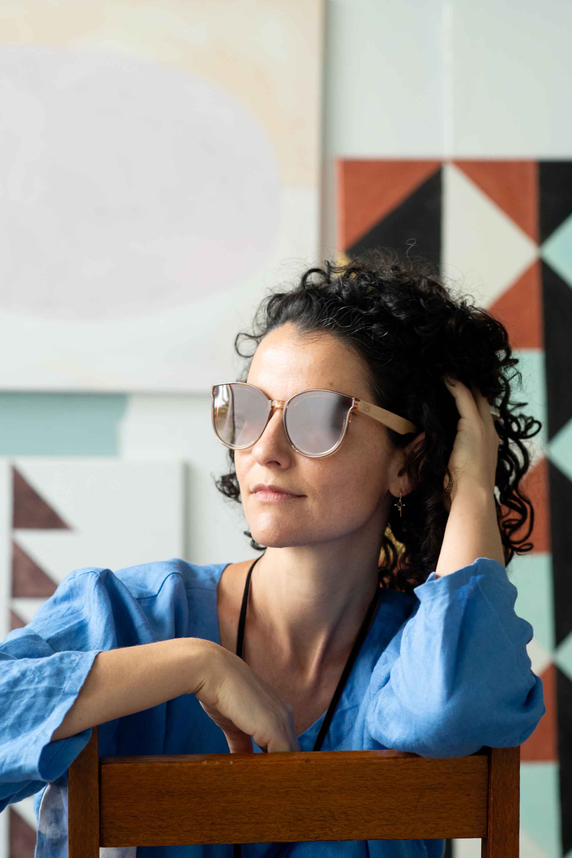 Bella Sunglasses Champagne