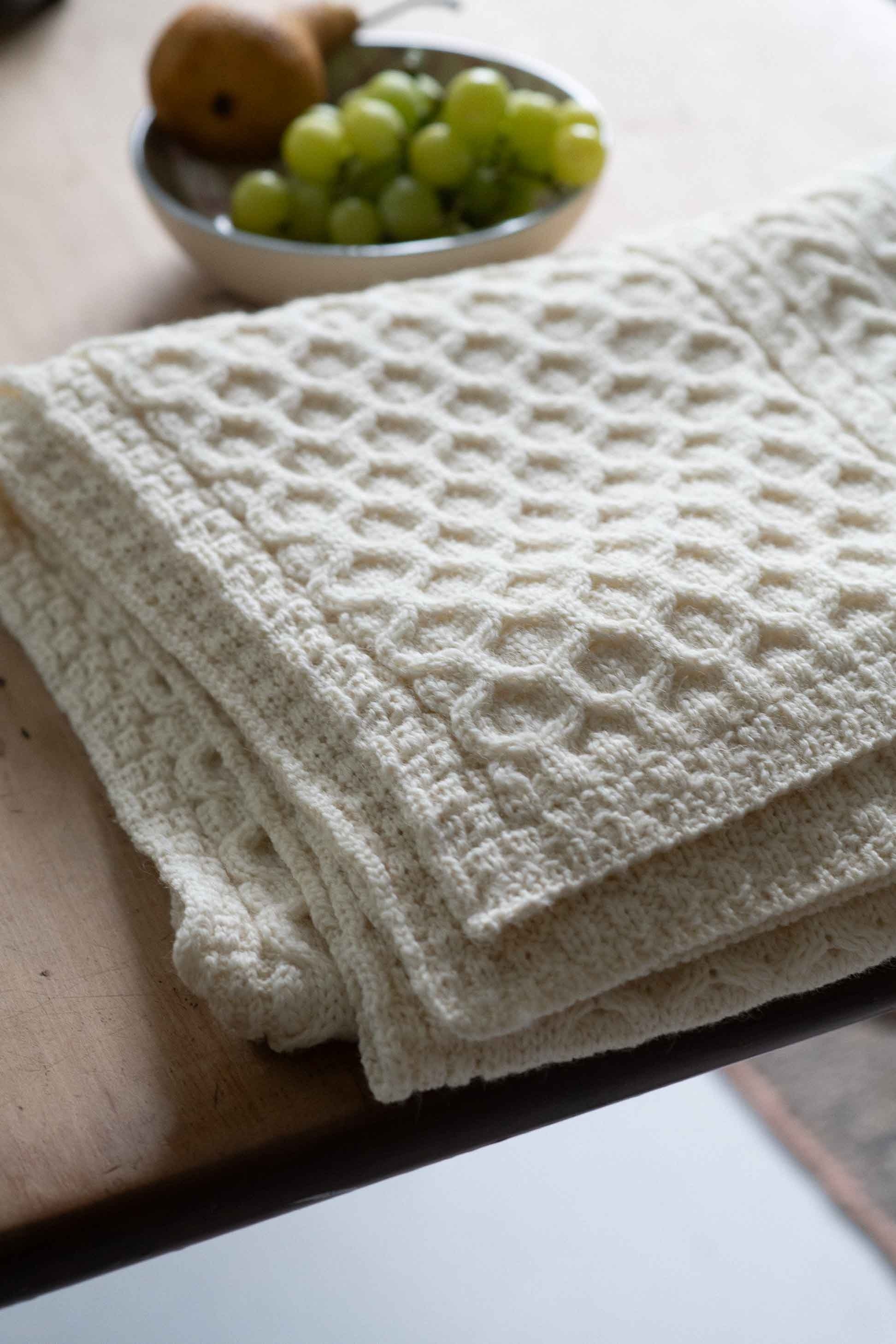 Bertra Wool Blanket Cream