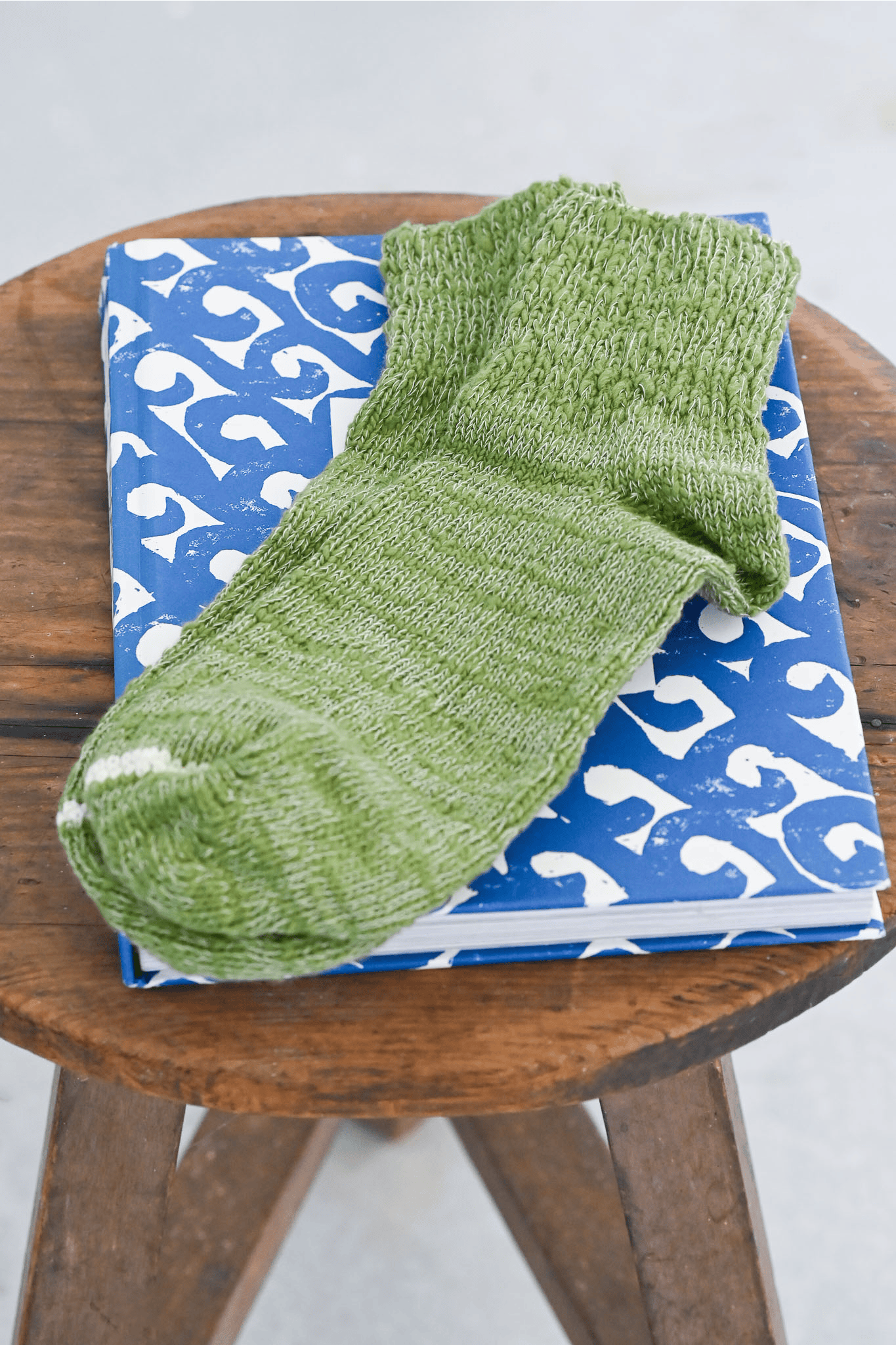 Garabou Socks Cotton Green