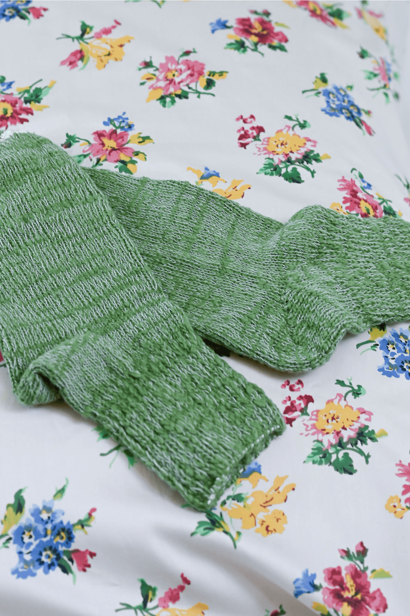 Garabou Socks Cotton Green