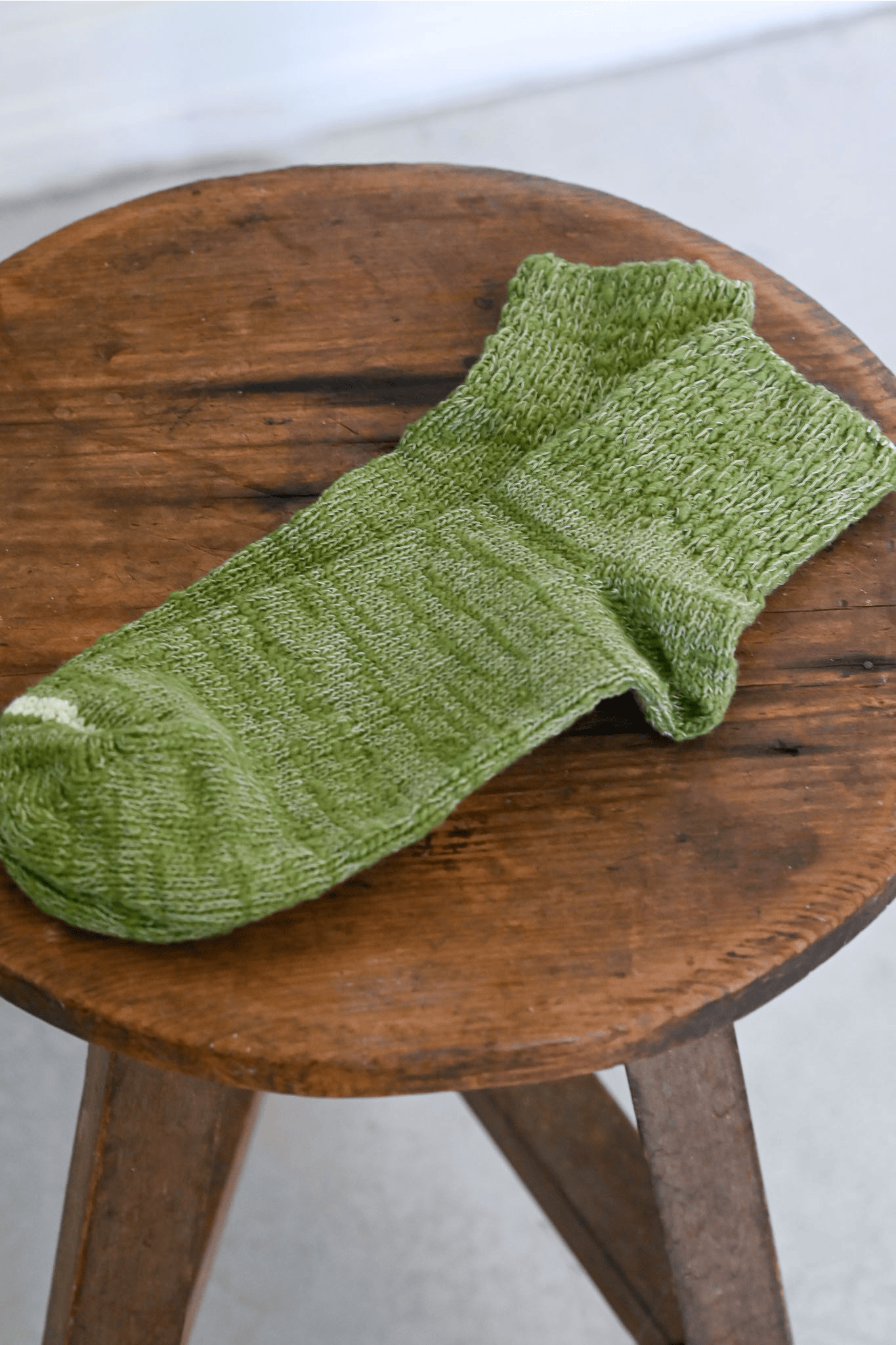 Garabou Socks Cotton Green