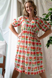 CeliaFlorabelle in floral dress, DSC9085