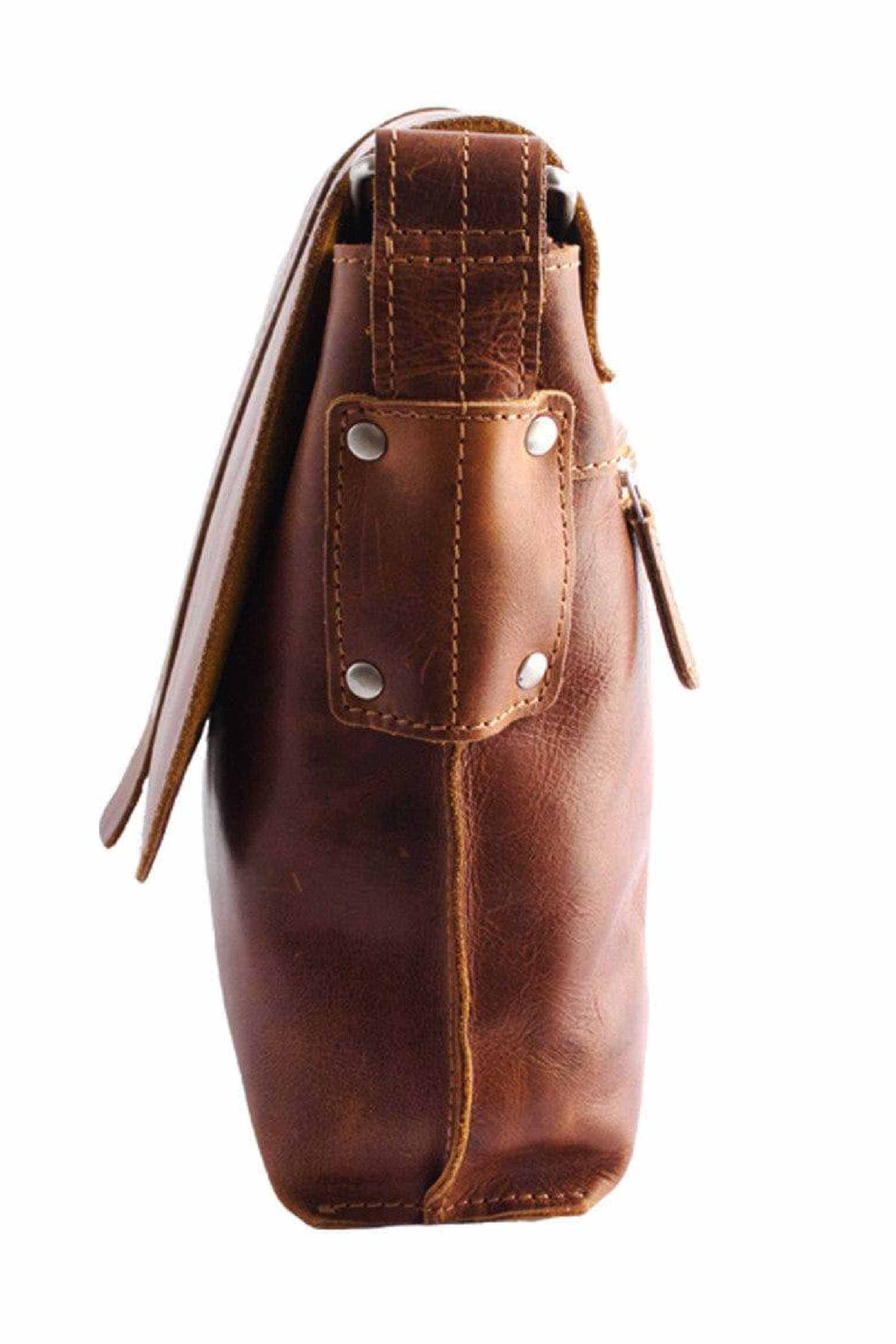 Christoph Messenger Bag Camel