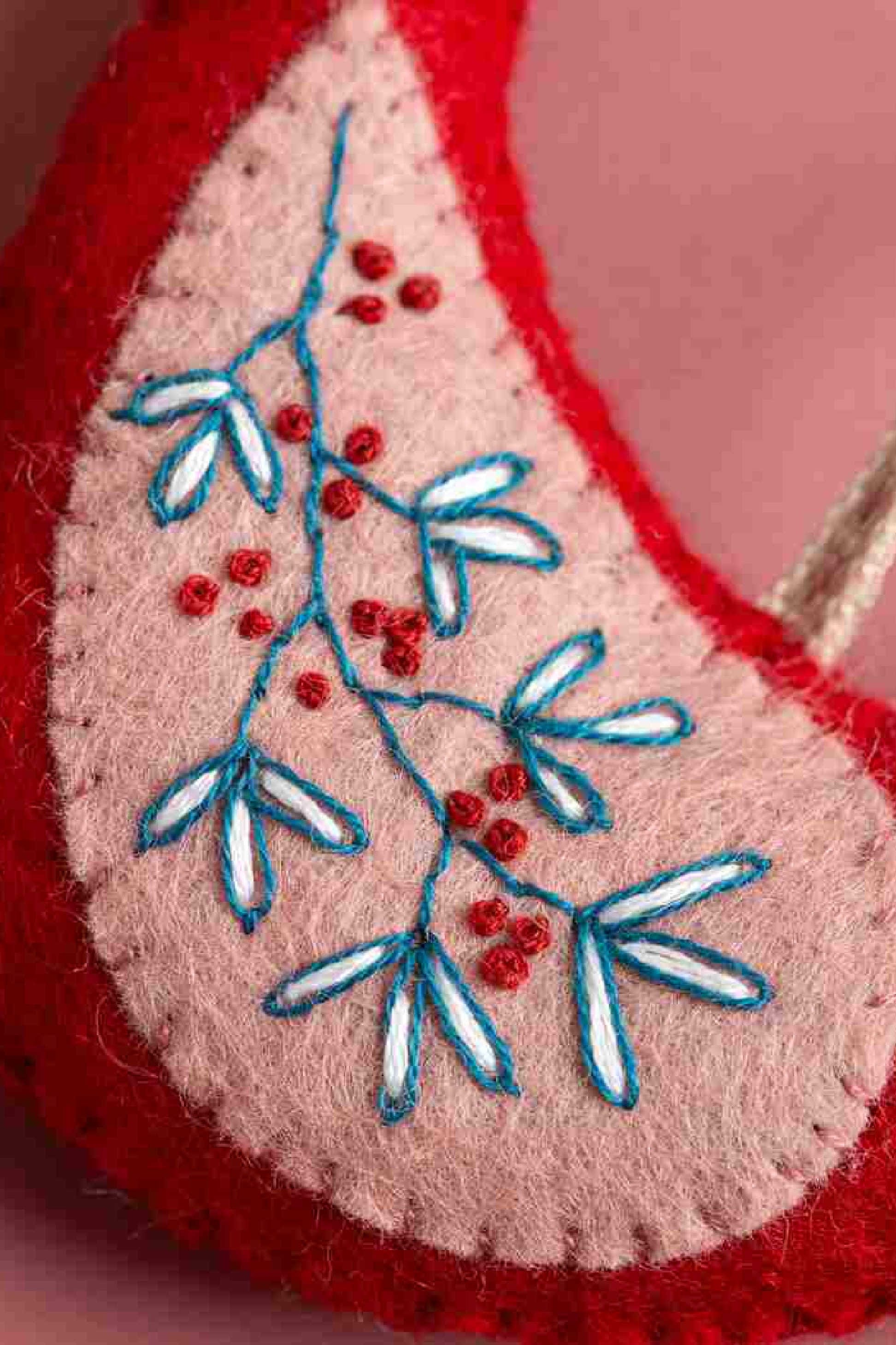 Folk Birds Felt Kit