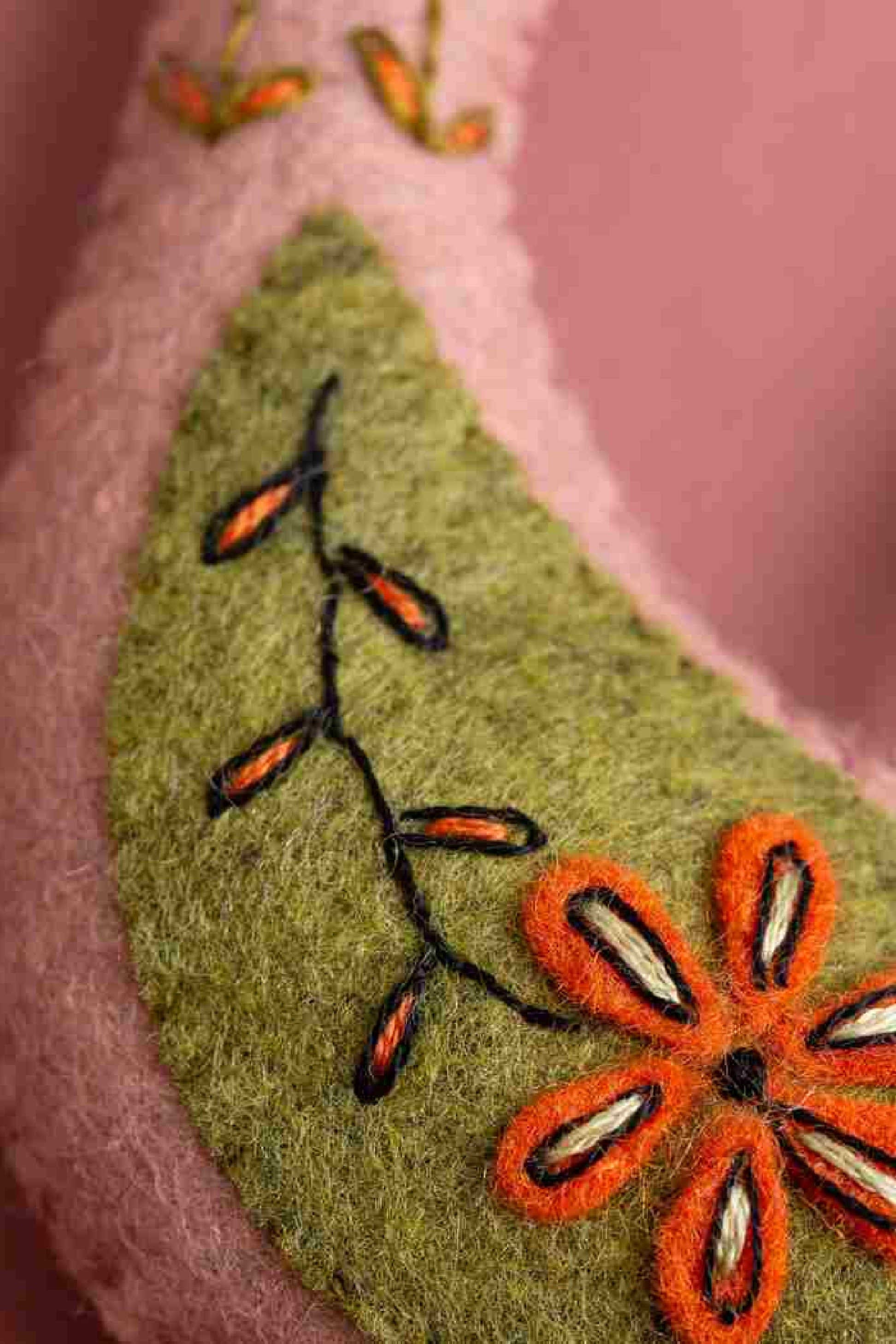 Folk Birds Felt Kit