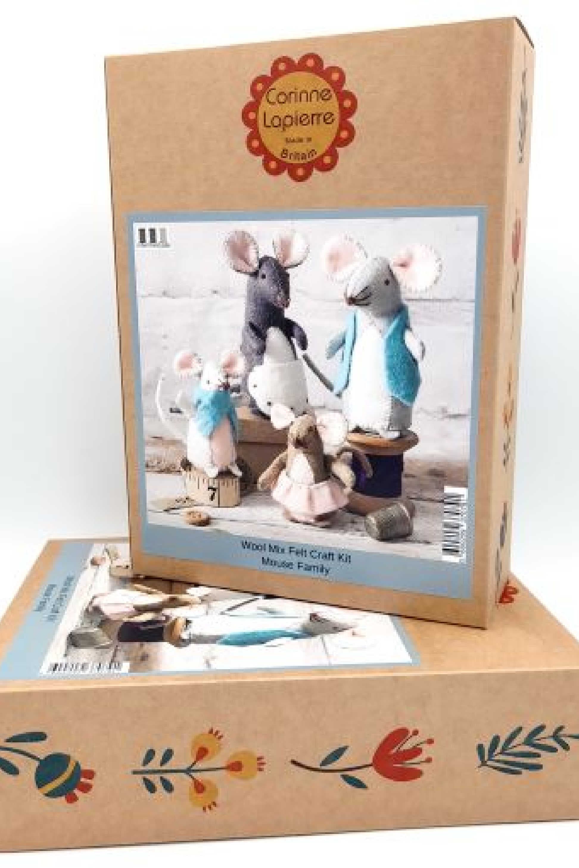 Mouse Family Felt Kit