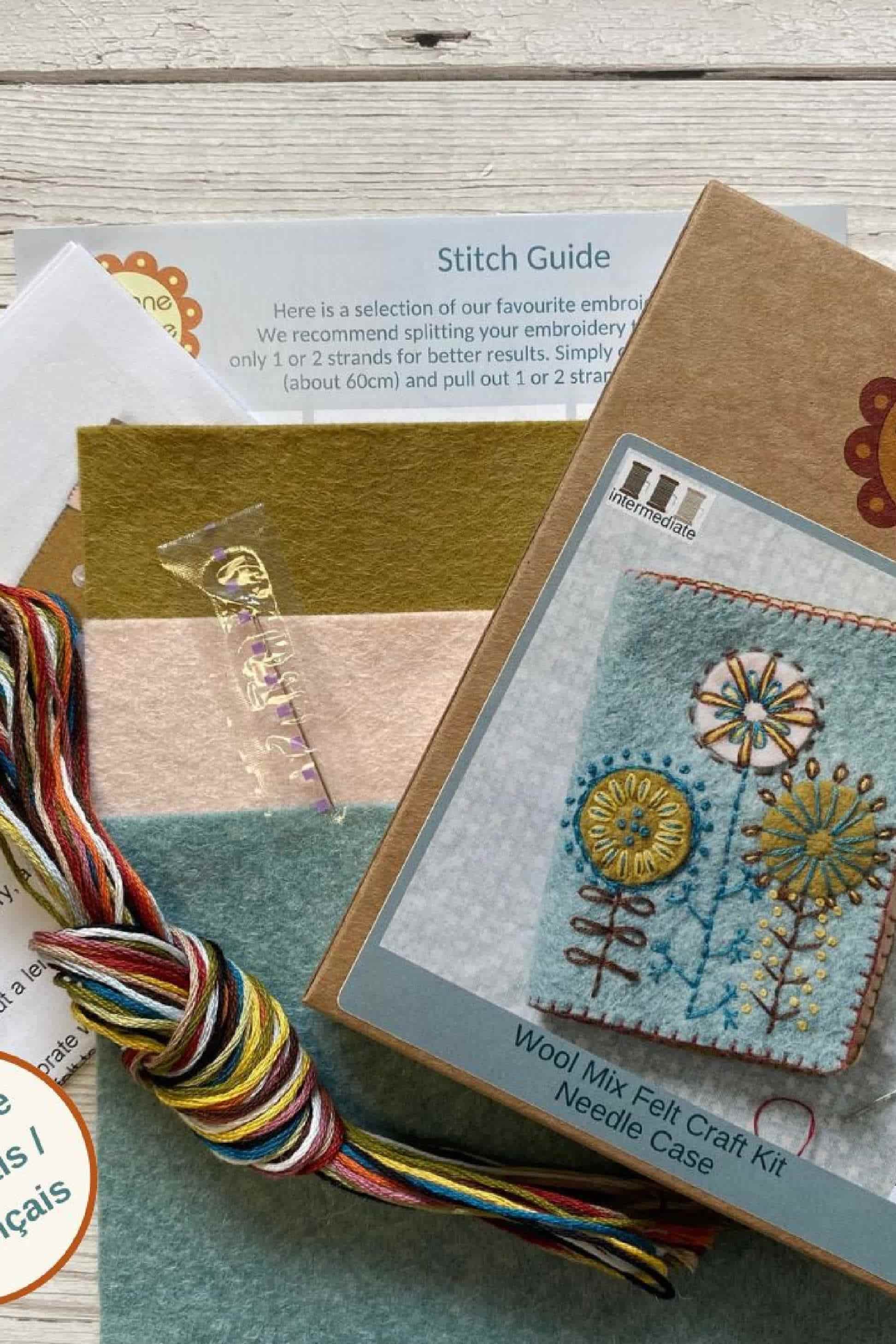 Needle Case Felt Kit