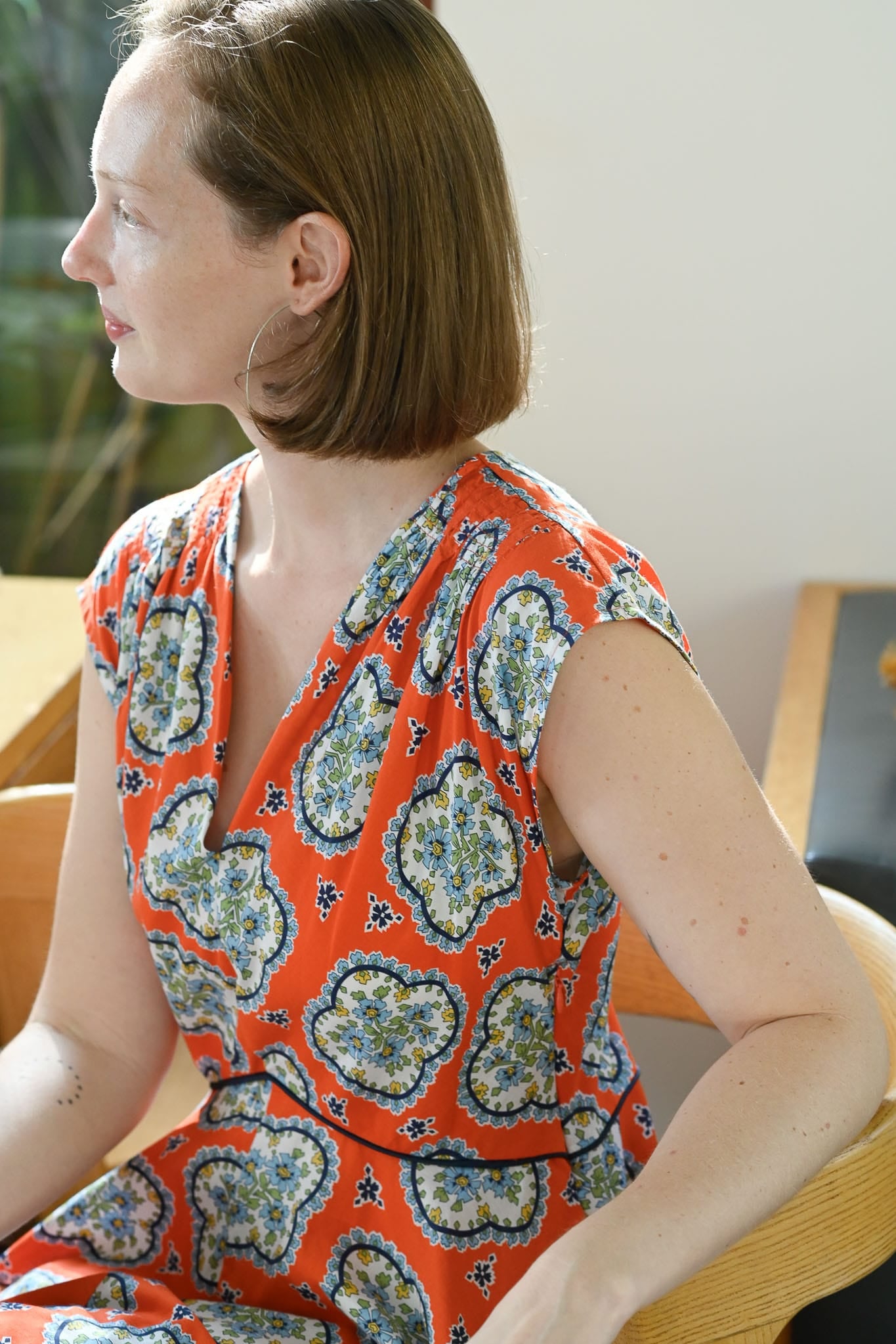 Allegra Cotton Dress in Aloha
