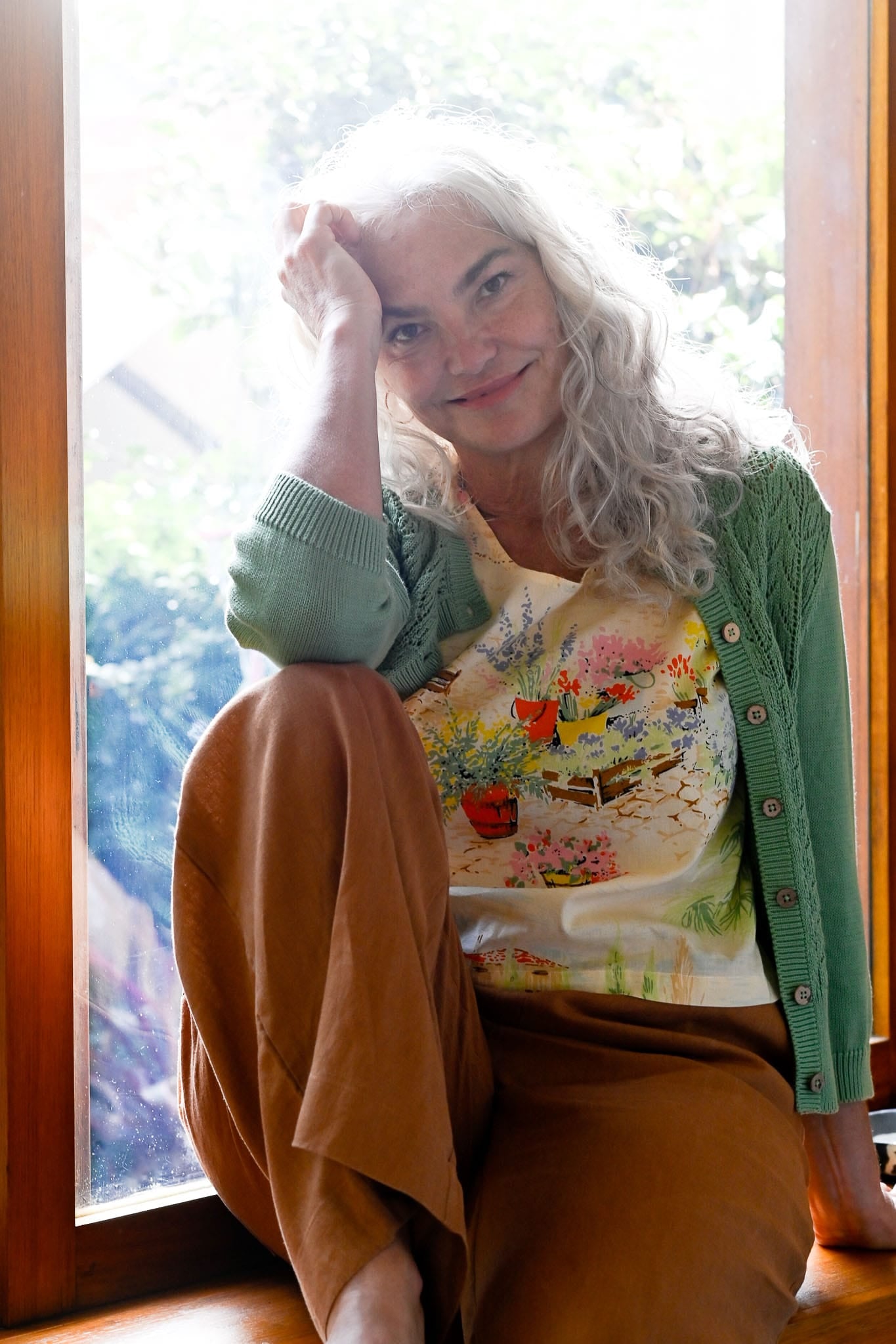 Bridget Cotton Top in Holiday