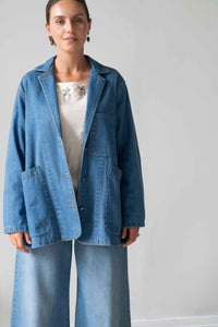 Woman in DinahJacketOllie Denim jacket