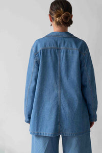 Dinah Jacket Ollie Denim - Back View
