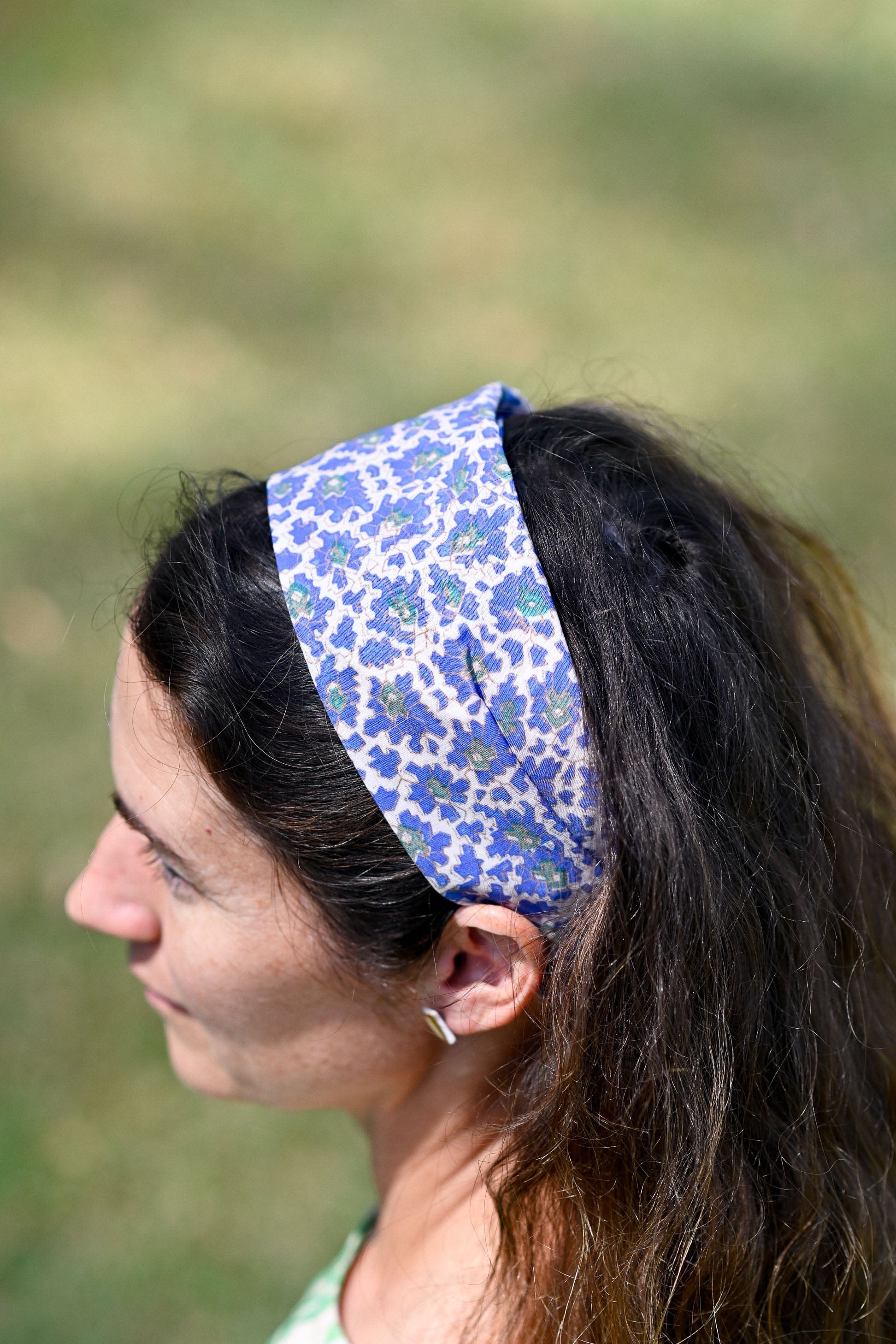 Hair Wrap W in Bluebell