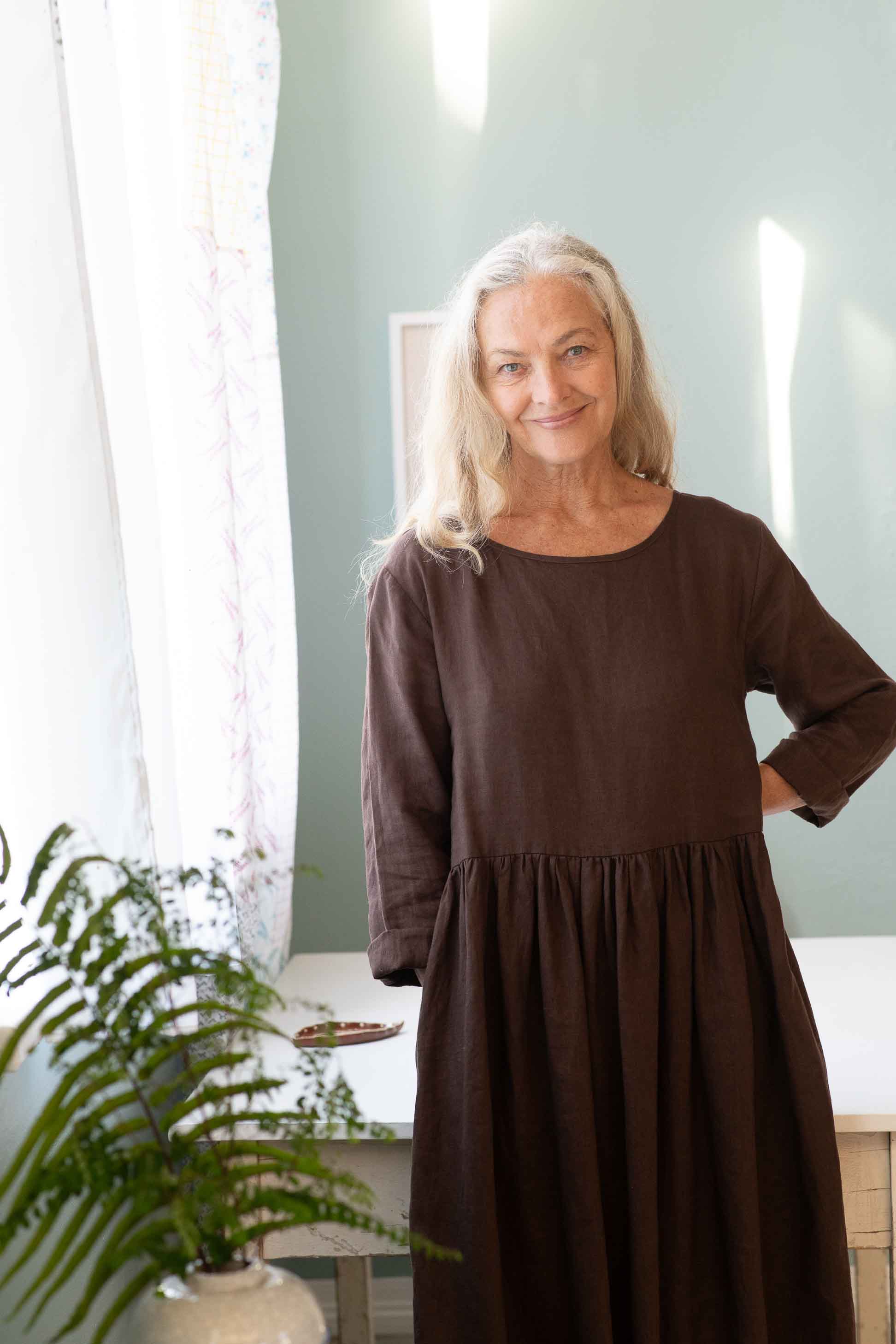 Eliza dress Chicory