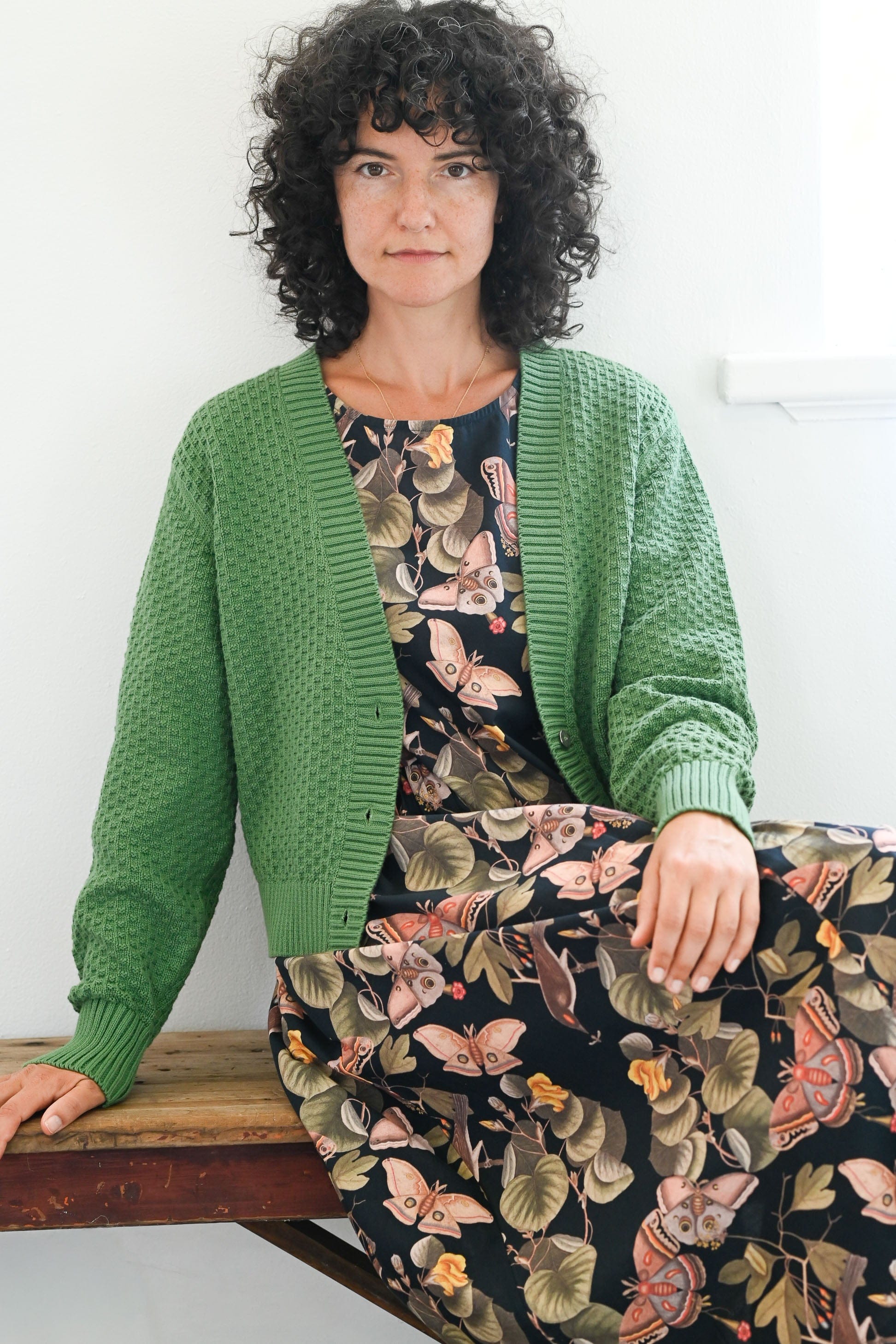 Emmy Cardigan Comfrey