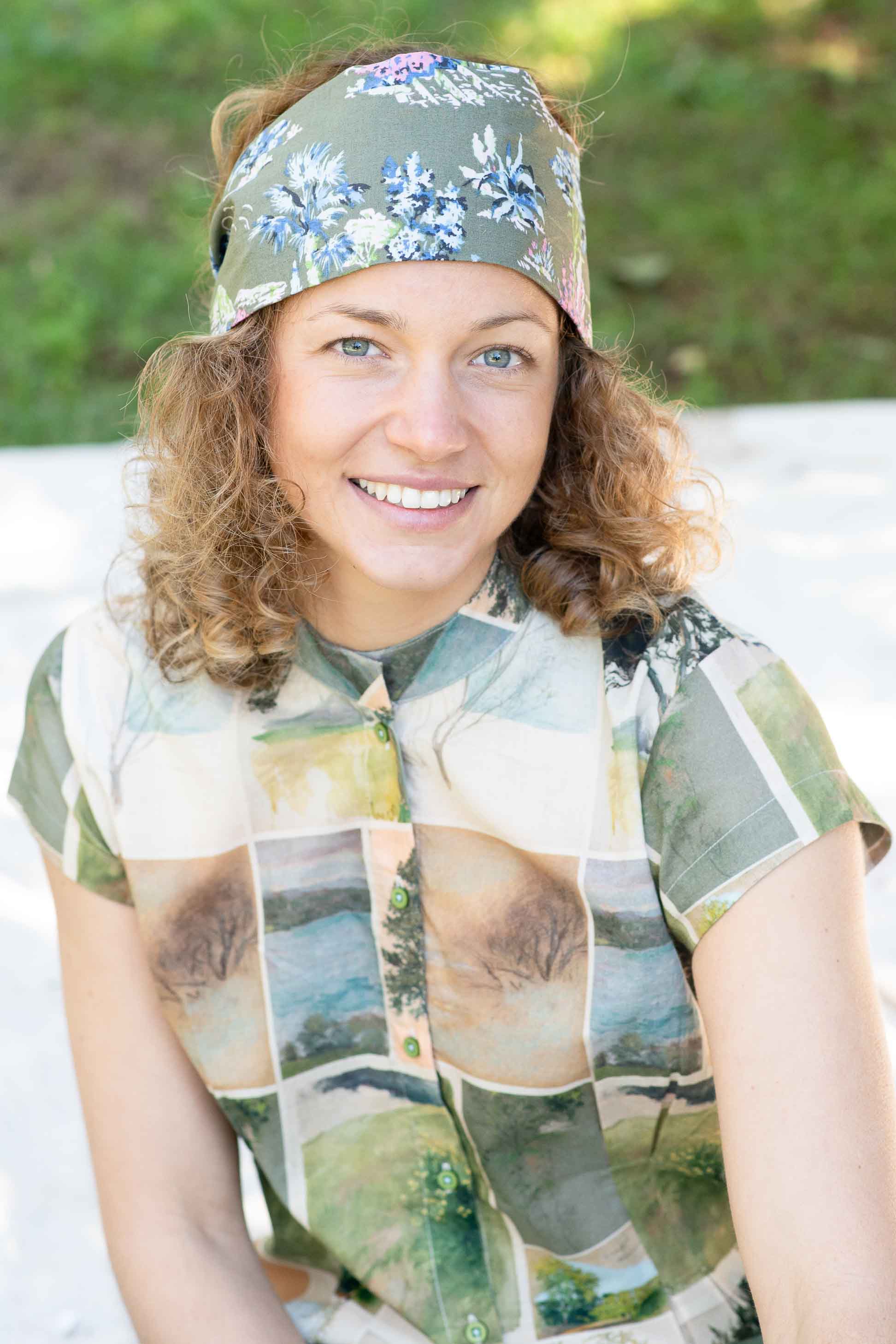 Hair Wrap Wide in Valencia