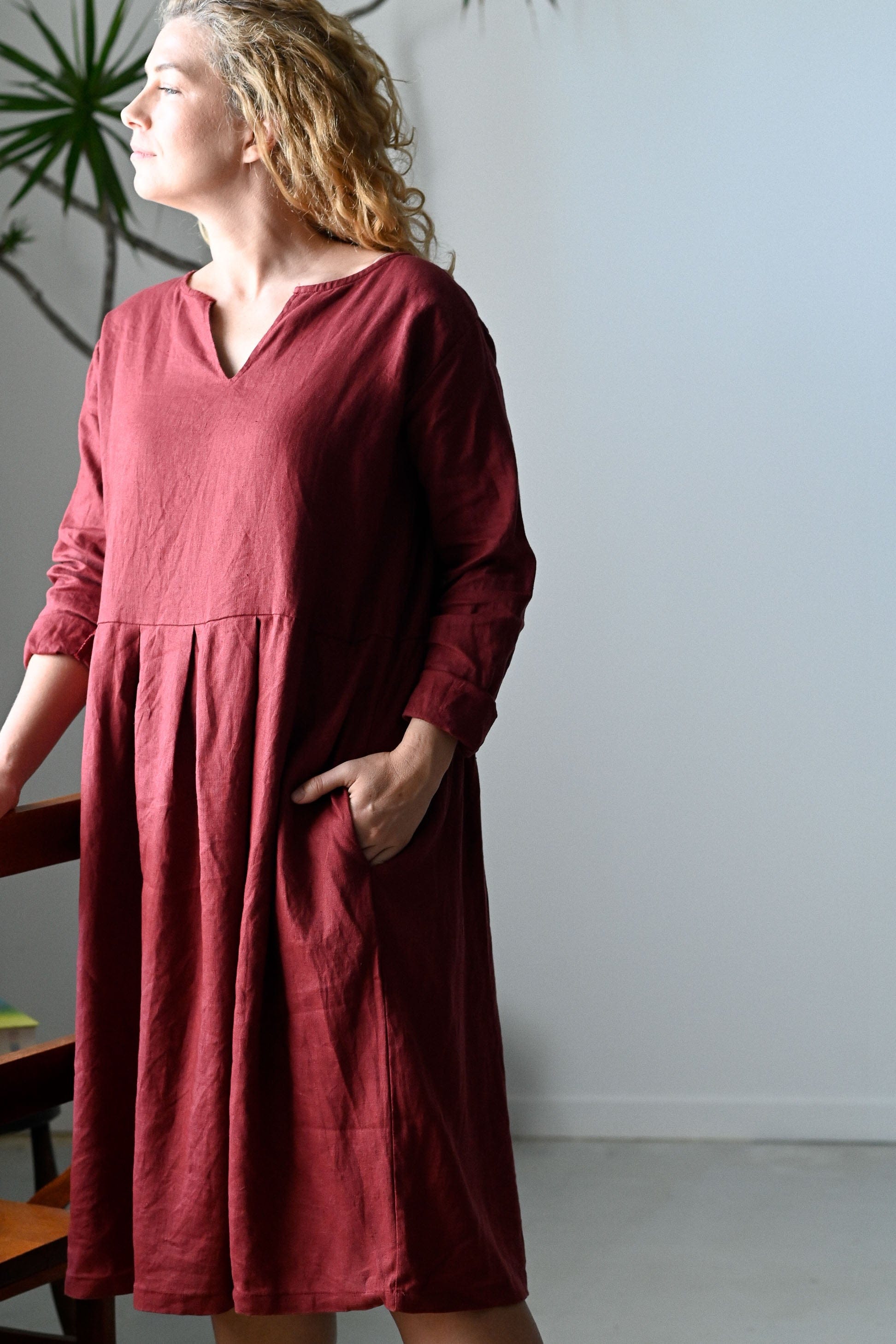 Harley Dress Russet