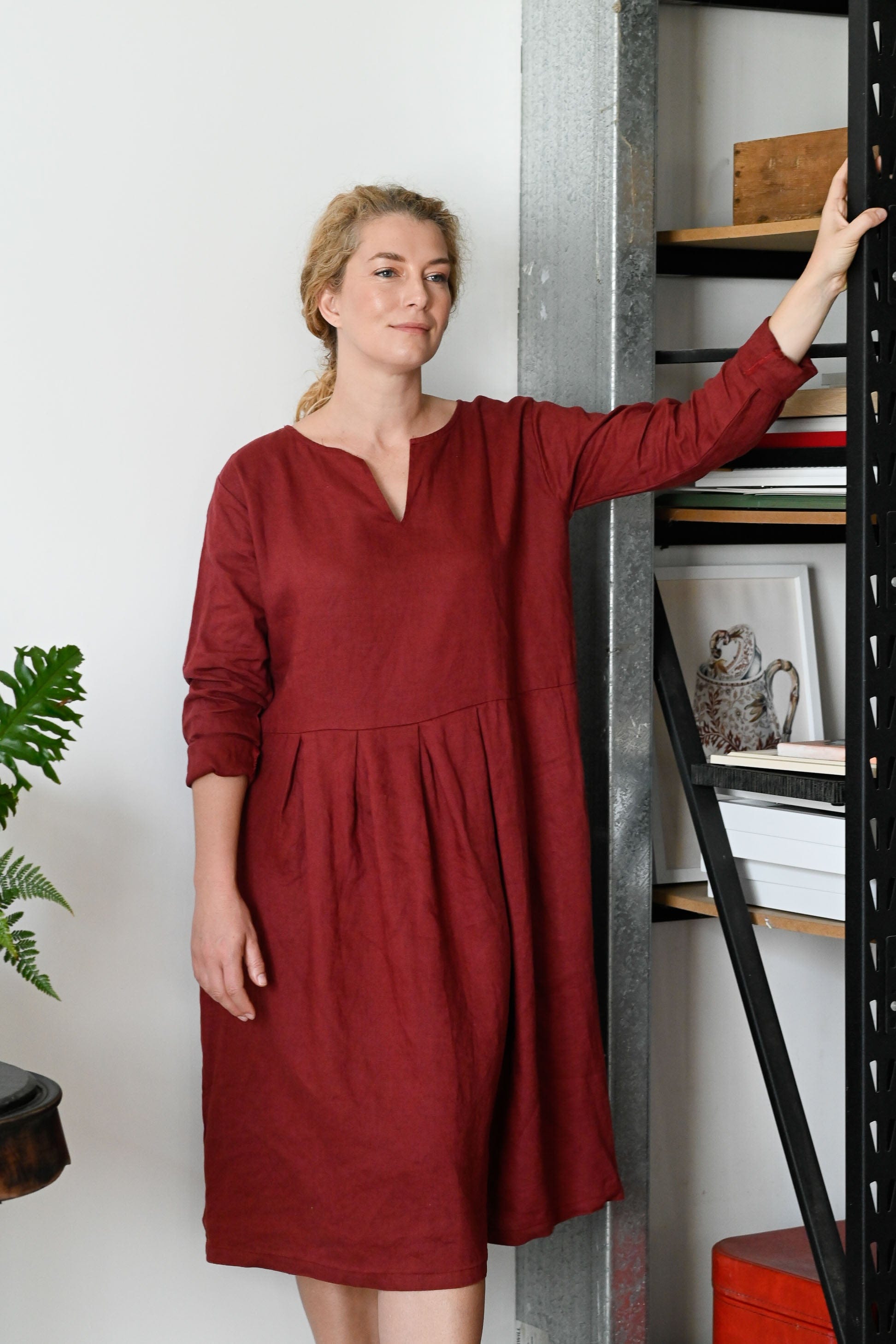 Harley Dress Russet