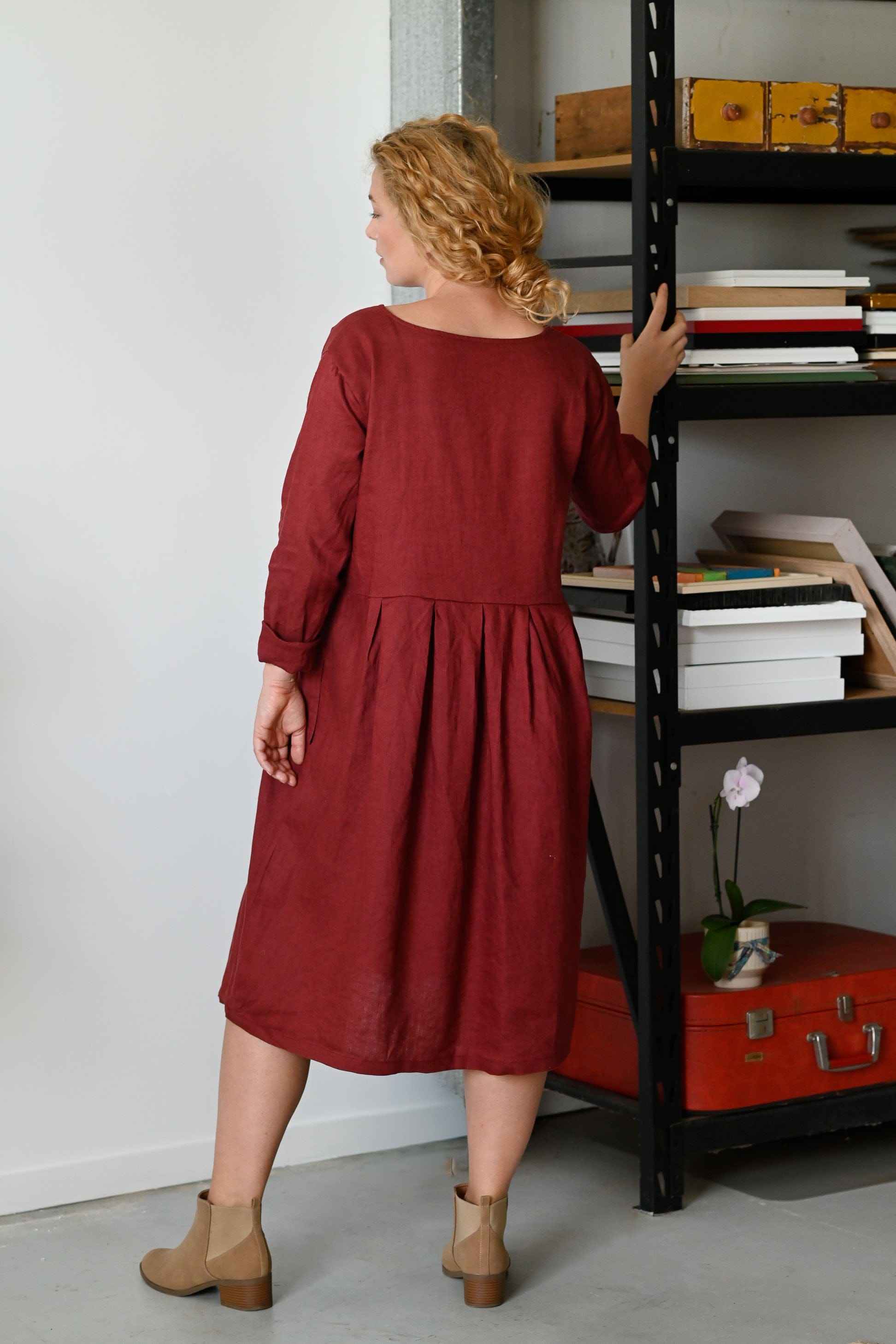 Harley Dress Russet