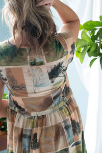 Woman in Heidi Nature Studies dress