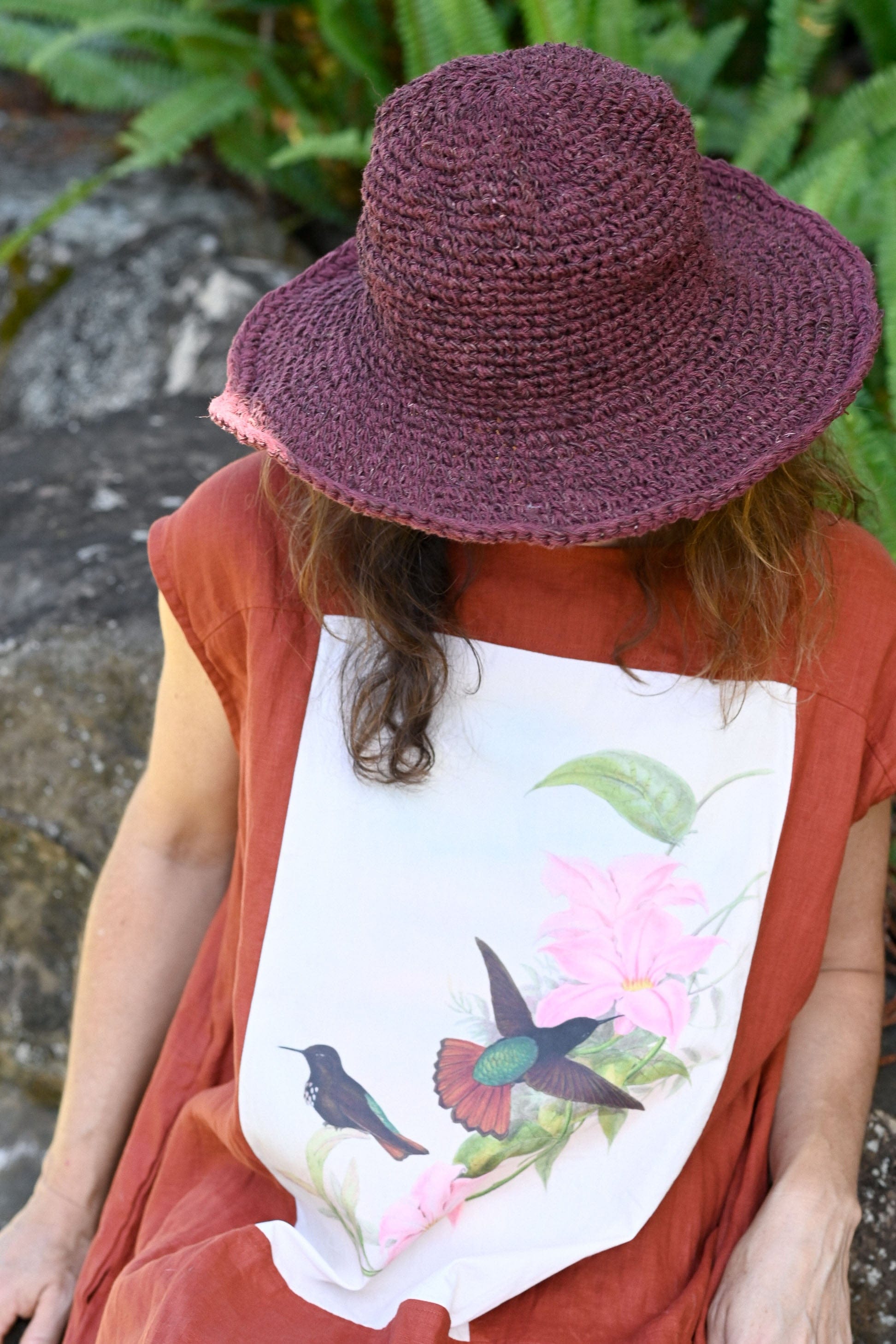 Polly Lightweight Adjustable Hat Merlot