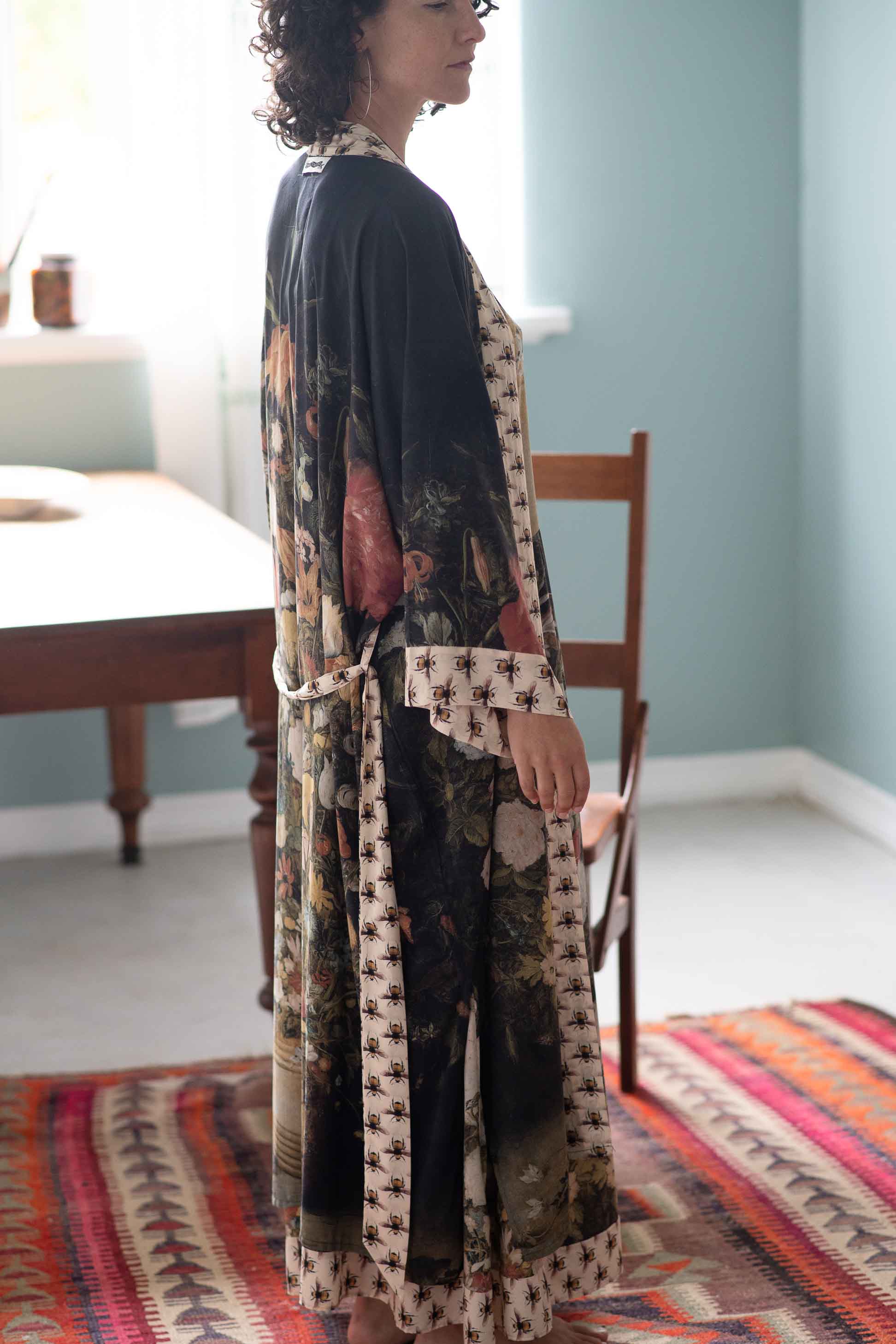 I Dream in Flowers Opera Duster