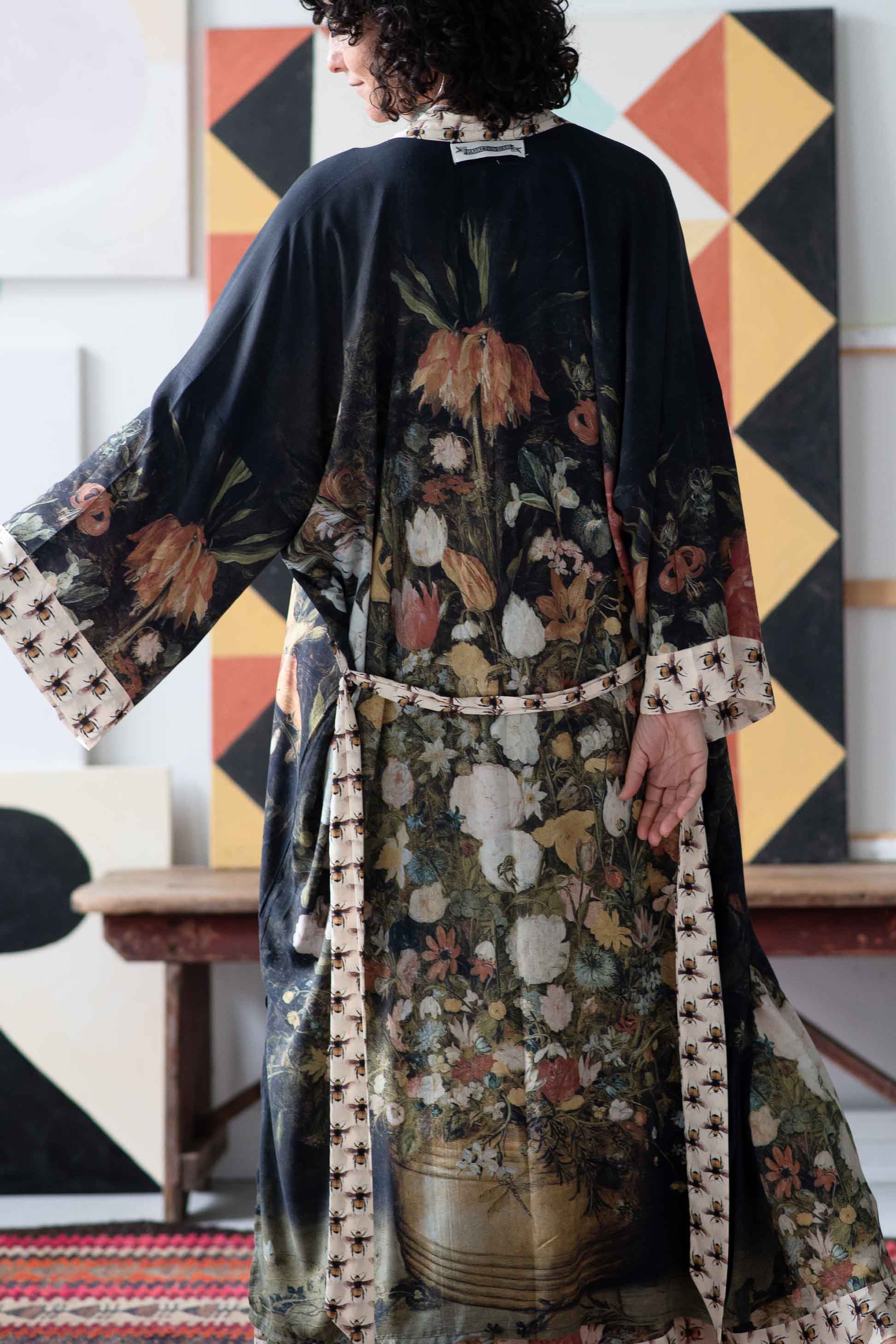 I Dream in Flowers Opera Duster