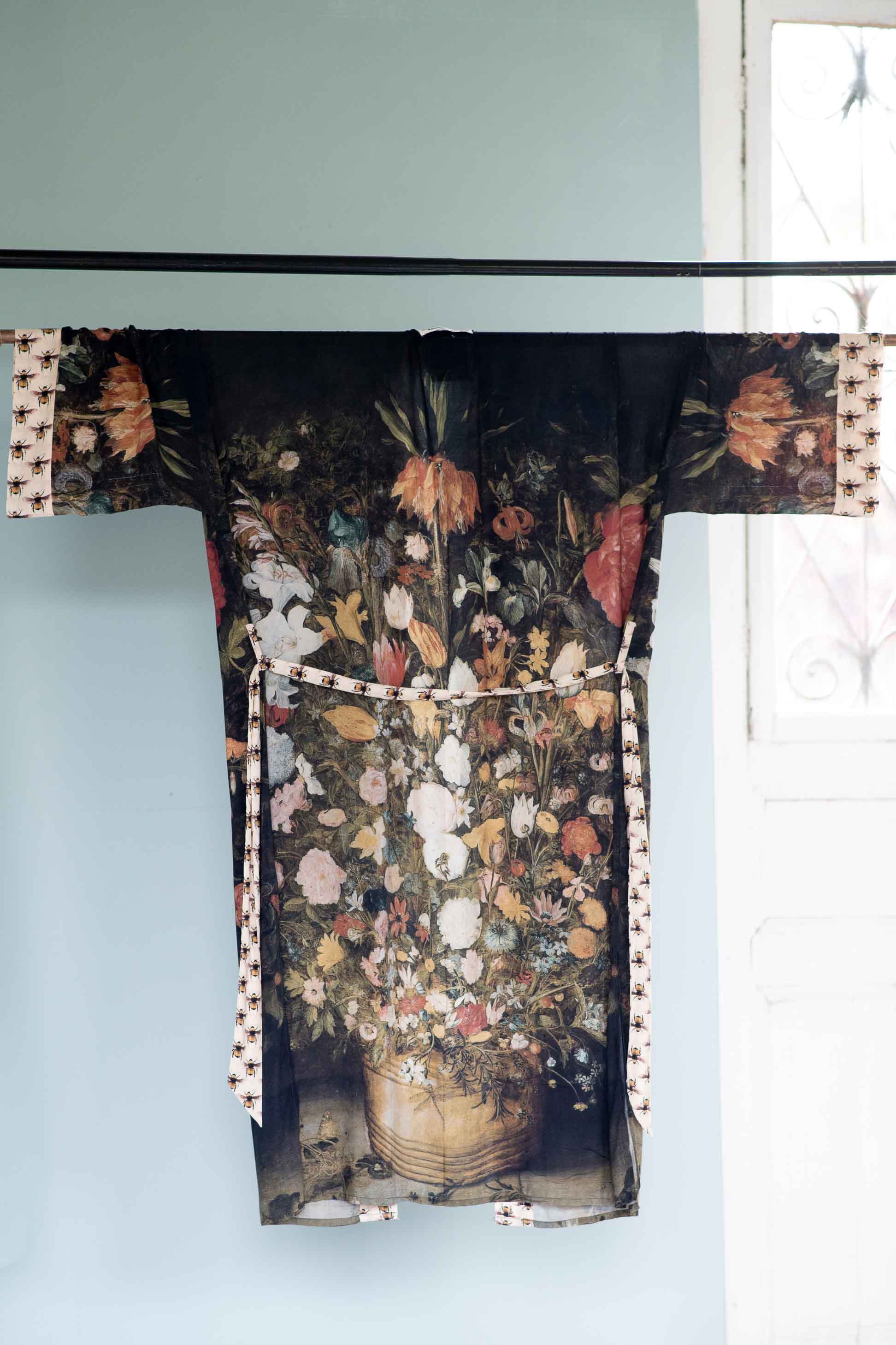 I Dream in Flowers Opera Duster